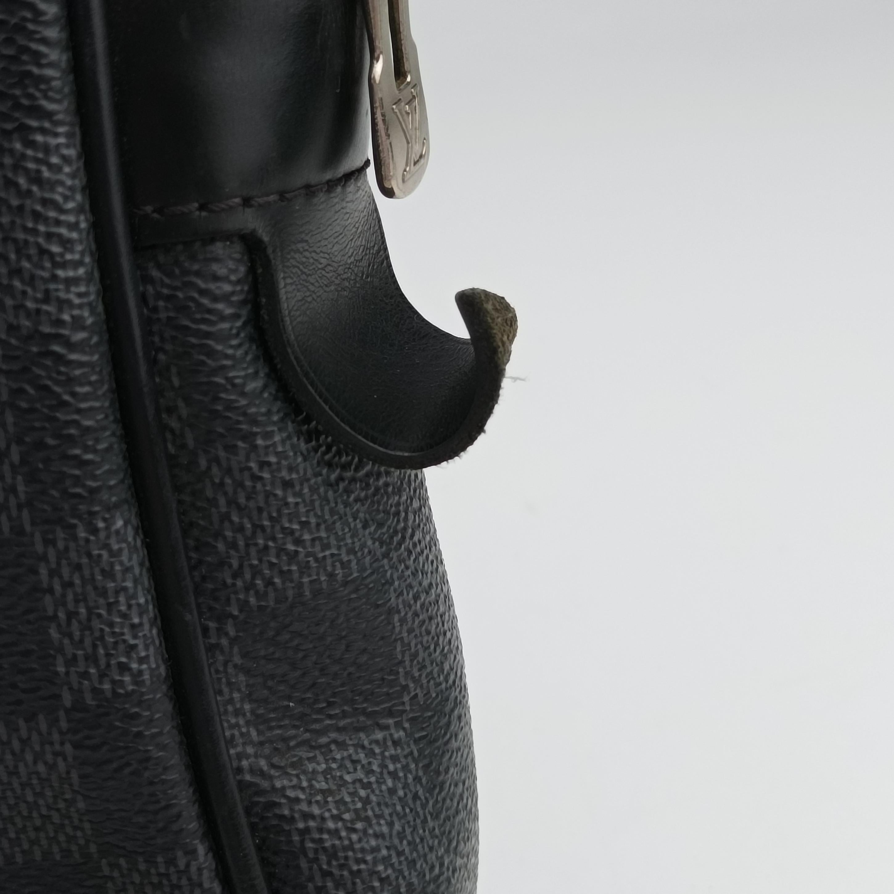 Porte Documents Voyage Noir Damier Graphite N41125 BA4171ポルト ドキュマン ヴォワヤージュ ノワール ダミエグラフィット N41125 BA4171