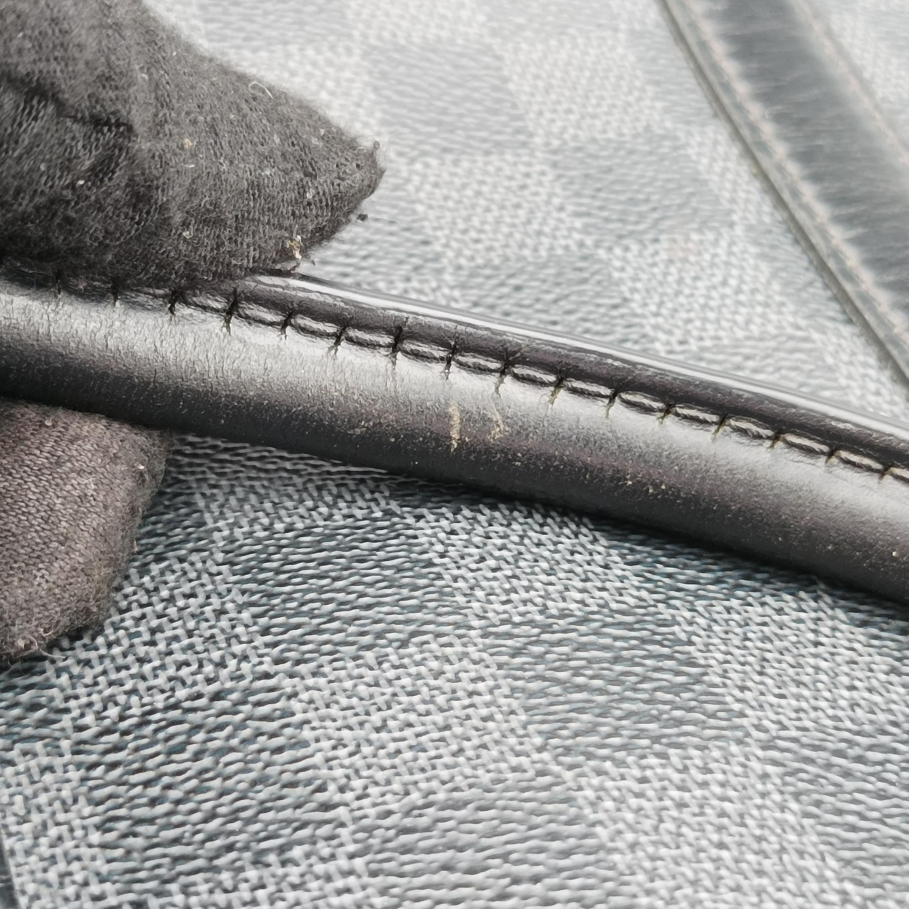 Porte Documents Voyage Noir Damier Graphite N41125 BA4171ポルト ドキュマン ヴォワヤージュ ノワール ダミエグラフィット N41125 BA4171