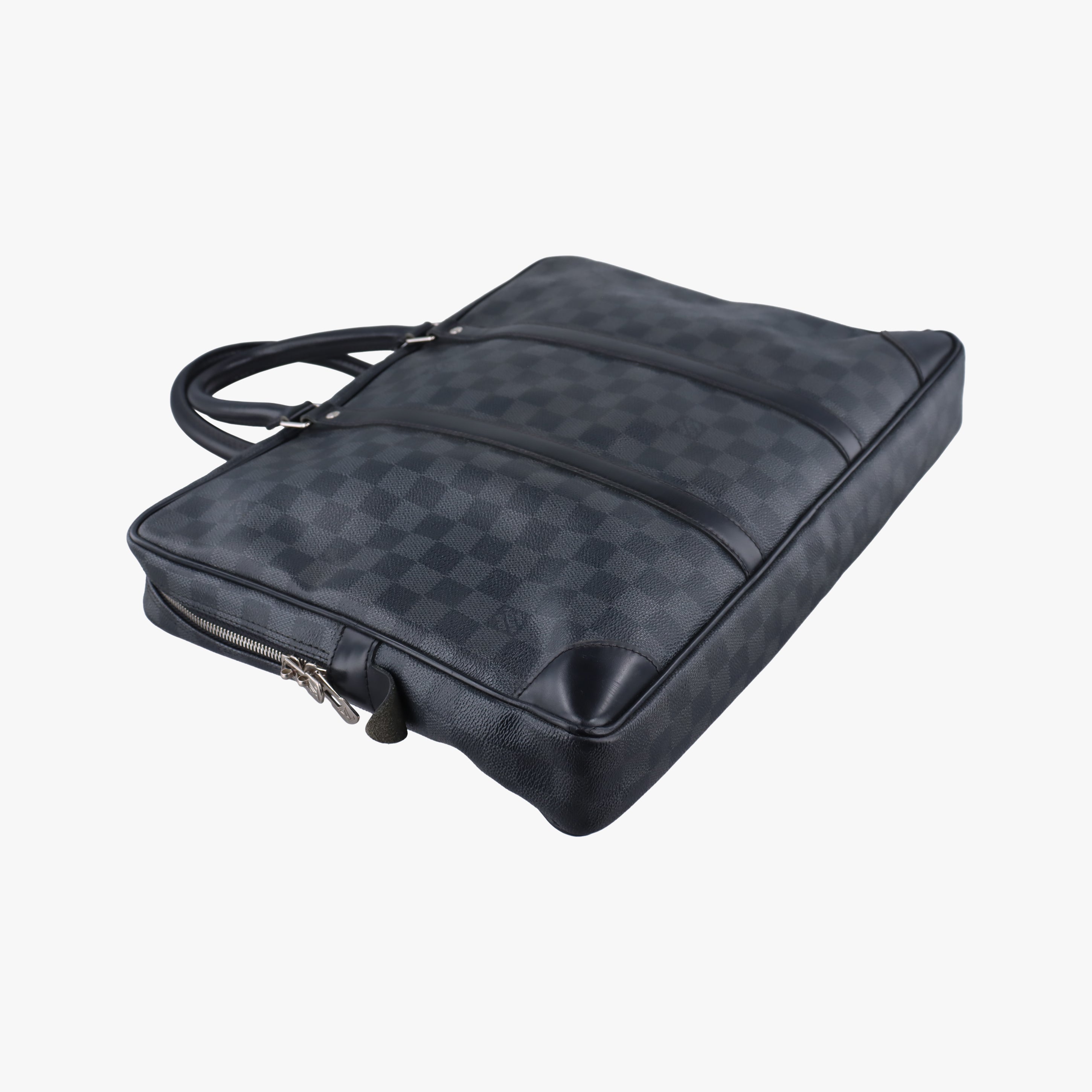 Porte Documents Voyage Noir Damier Graphite N41125 BA4171ポルト ドキュマン ヴォワヤージュ ノワール ダミエグラフィット N41125 BA4171