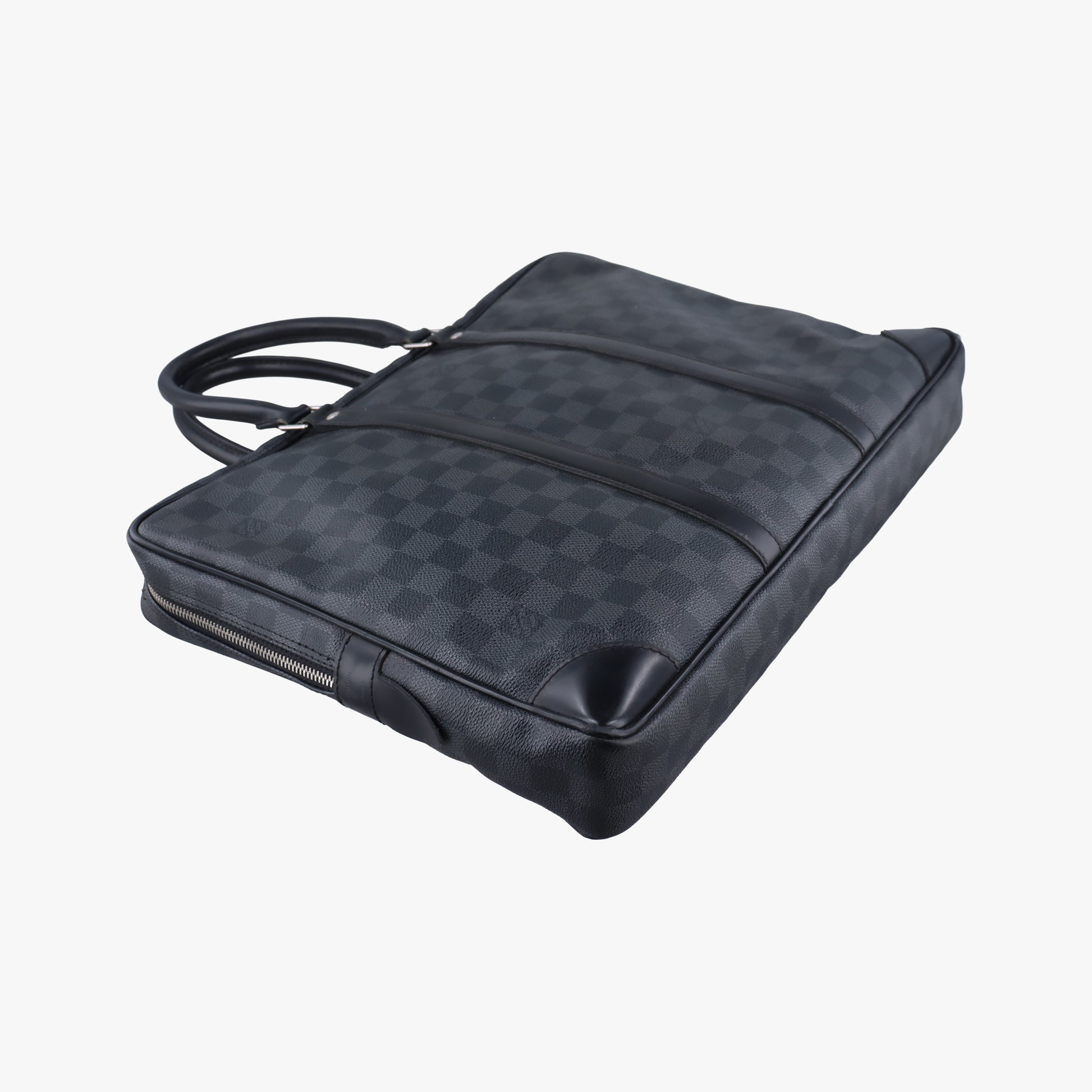 Porte Documents Voyage Noir Damier Graphite N41125 BA4171ポルト ドキュマン ヴォワヤージュ ノワール ダミエグラフィット N41125 BA4171
