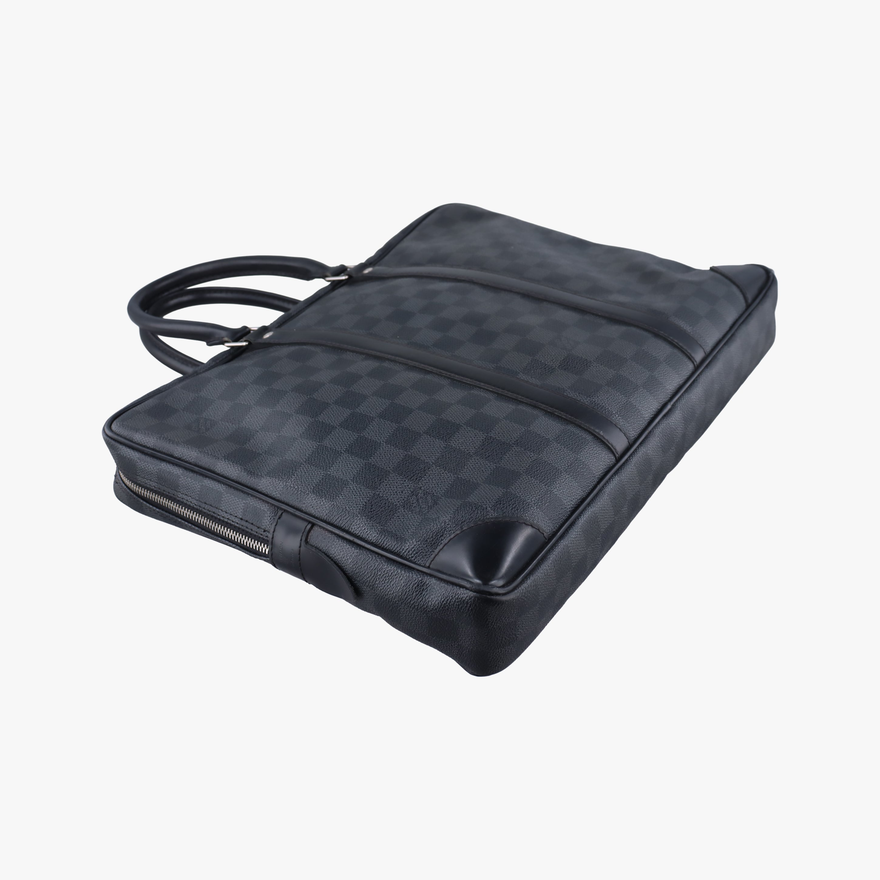 Porte Documents Voyage Noir Damier Graphite N41125 BA4171ポルト ドキュマン ヴォワヤージュ ノワール ダミエグラフィット N41125 BA4171