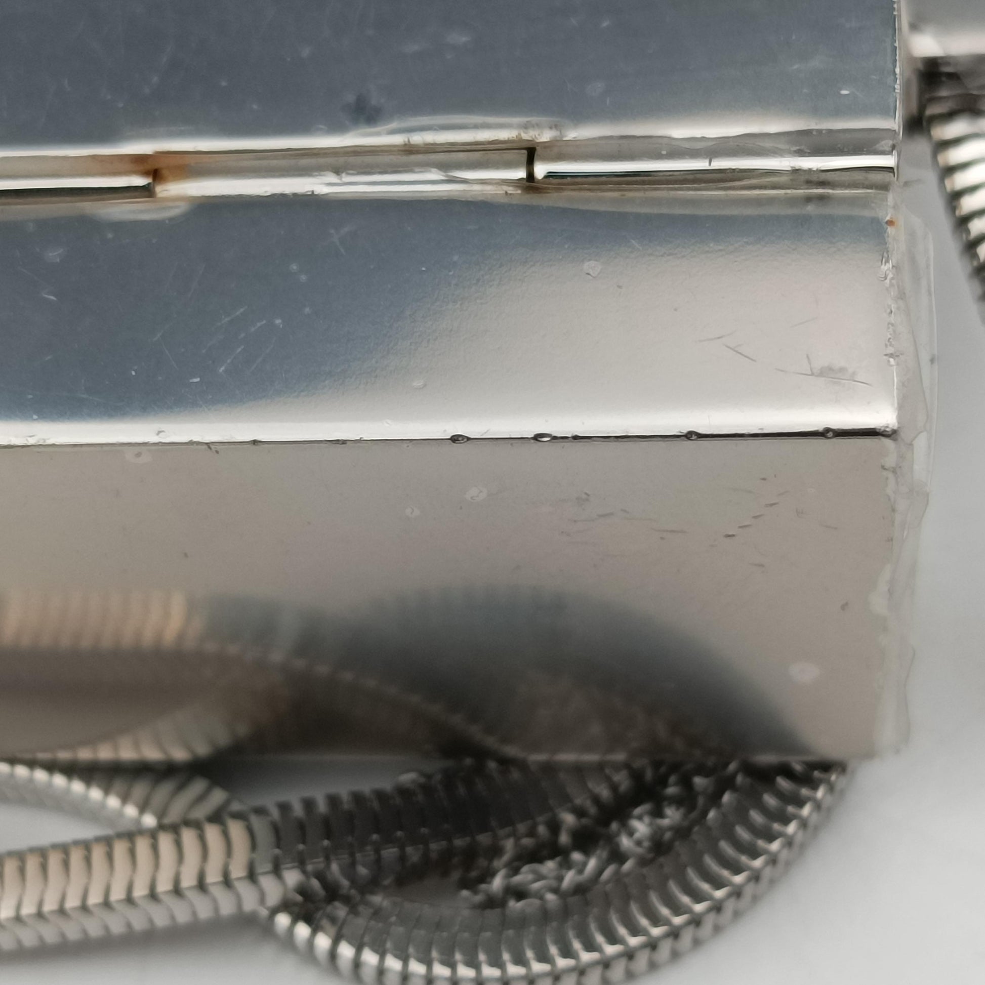 Mirrored Mini Smoking Box Silver Plexiglass 520121 NOV520121.1018ミラード ミニ スモーキング ボックス シルバー プレキシガラス 520121 NOV520121.1018