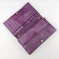 Embossed Logo Purple Leather 8M0219 2401-8M0219-YMY-089エンボス ロゴ パープル レザー 8M0219 2401-8M0219-YMY-089
