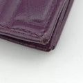 Embossed Logo Purple Leather 8M0219 2401-8M0219-YMY-089エンボス ロゴ パープル レザー 8M0219 2401-8M0219-YMY-089