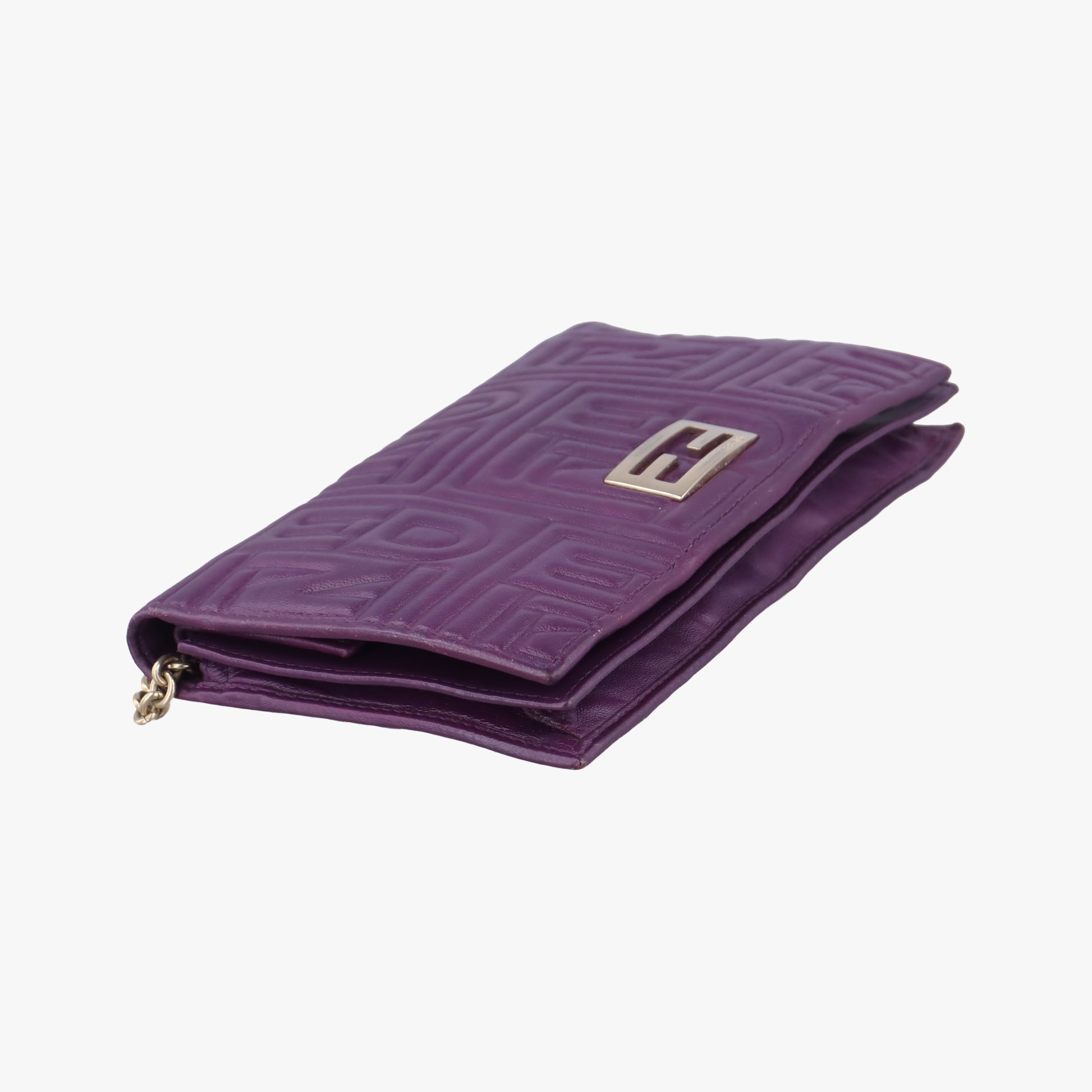 Embossed Logo Purple Leather 8M0219 2401-8M0219-YMY-089エンボス ロゴ パープル レザー 8M0219 2401-8M0219-YMY-089