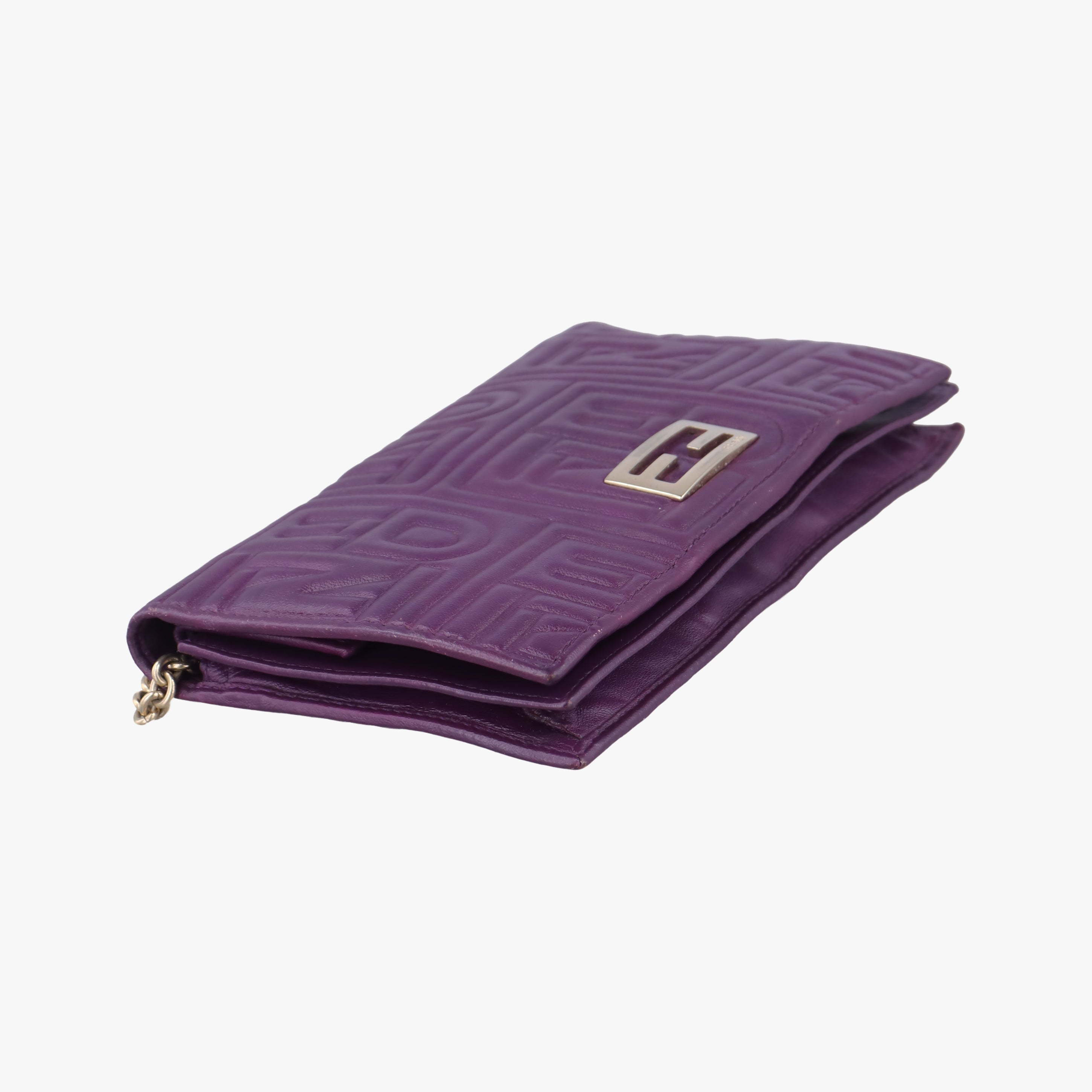 Embossed Logo Purple Leather 8M0219 2401-8M0219-YMY-089エンボス ロゴ パープル レザー 8M0219 2401-8M0219-YMY-089