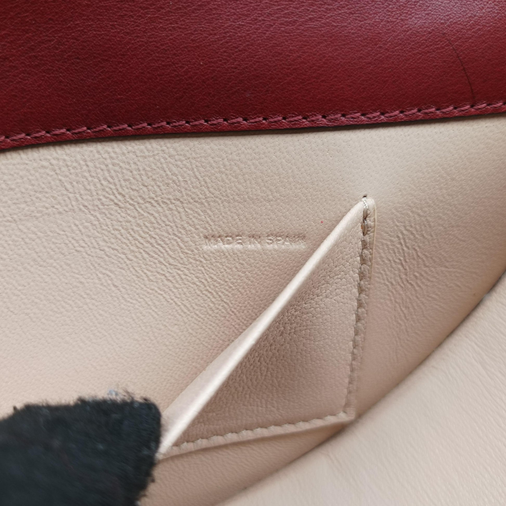 Nile Minaudiere Burgundy Leather 03-17-99-65ナイル ミノディエール ワインレッド レザー 03-17-99-65