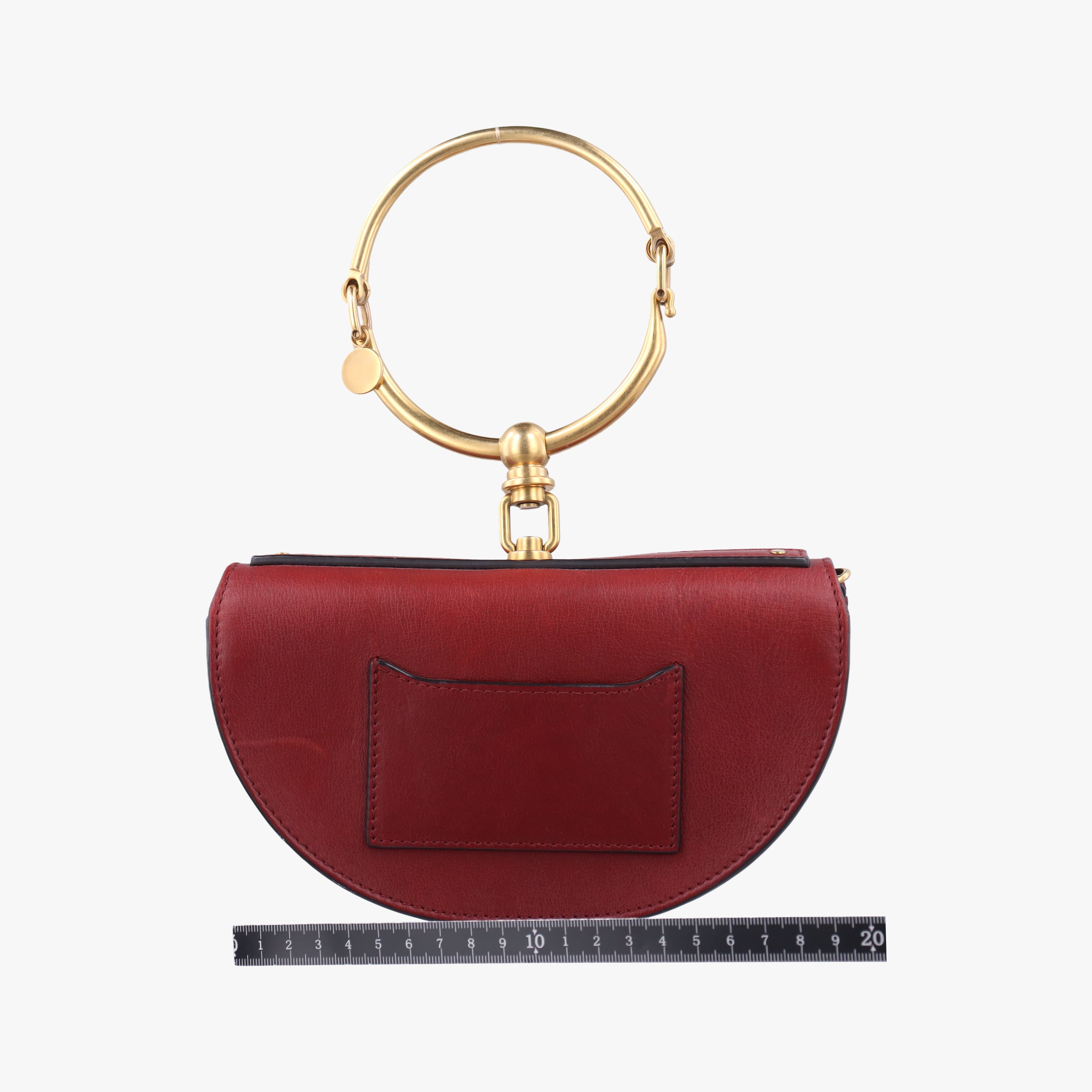 Nile Minaudiere Burgundy Leather 03-17-99-65ナイル ミノディエール ワインレッド レザー 03-17-99-65