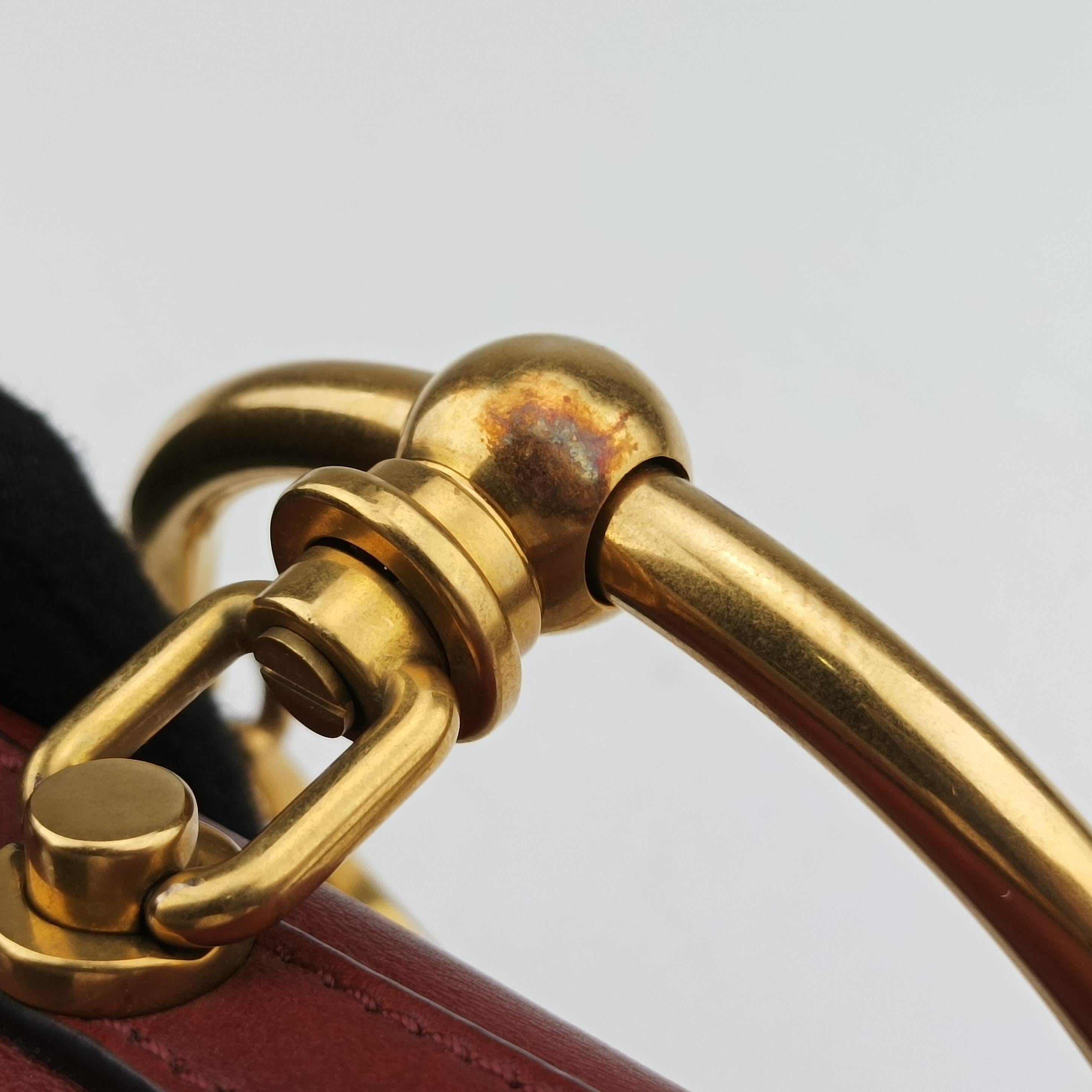 Nile Minaudiere Burgundy Leather 03-17-99-65ナイル ミノディエール ワインレッド レザー 03-17-99-65