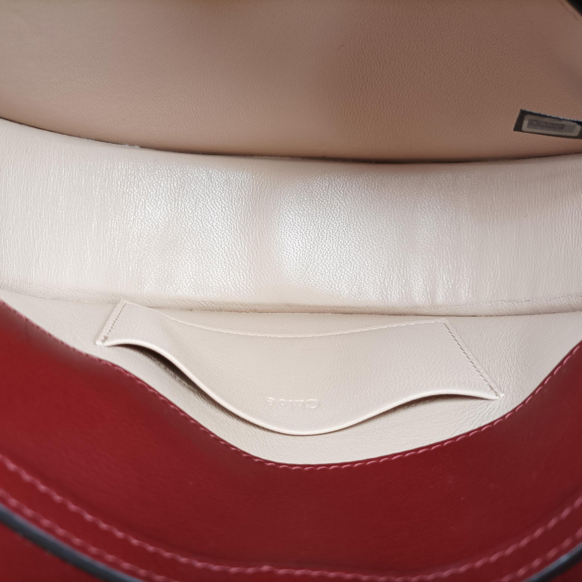 Nile Minaudiere Burgundy Leather 03-17-99-65ナイル ミノディエール ワインレッド レザー 03-17-99-65