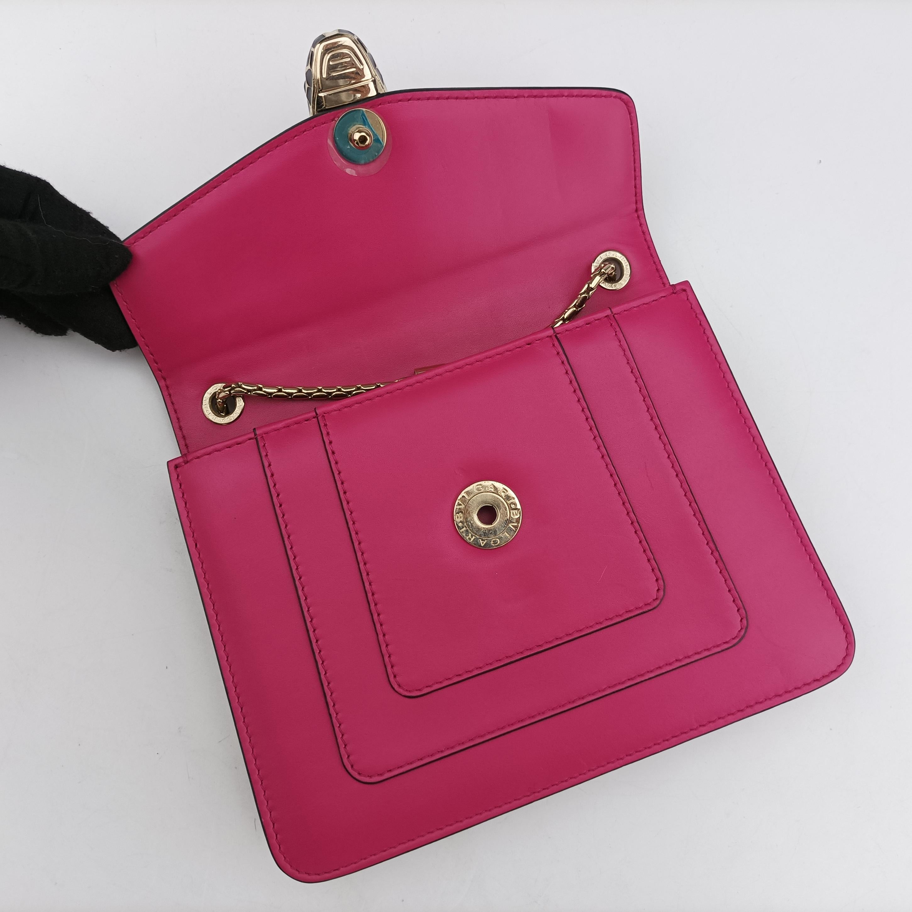 SERPENTI FOREVER Rose Leather DG.M16.282271セルペンティ フォーエバー ローズ レッド レザー DG.M16.282271