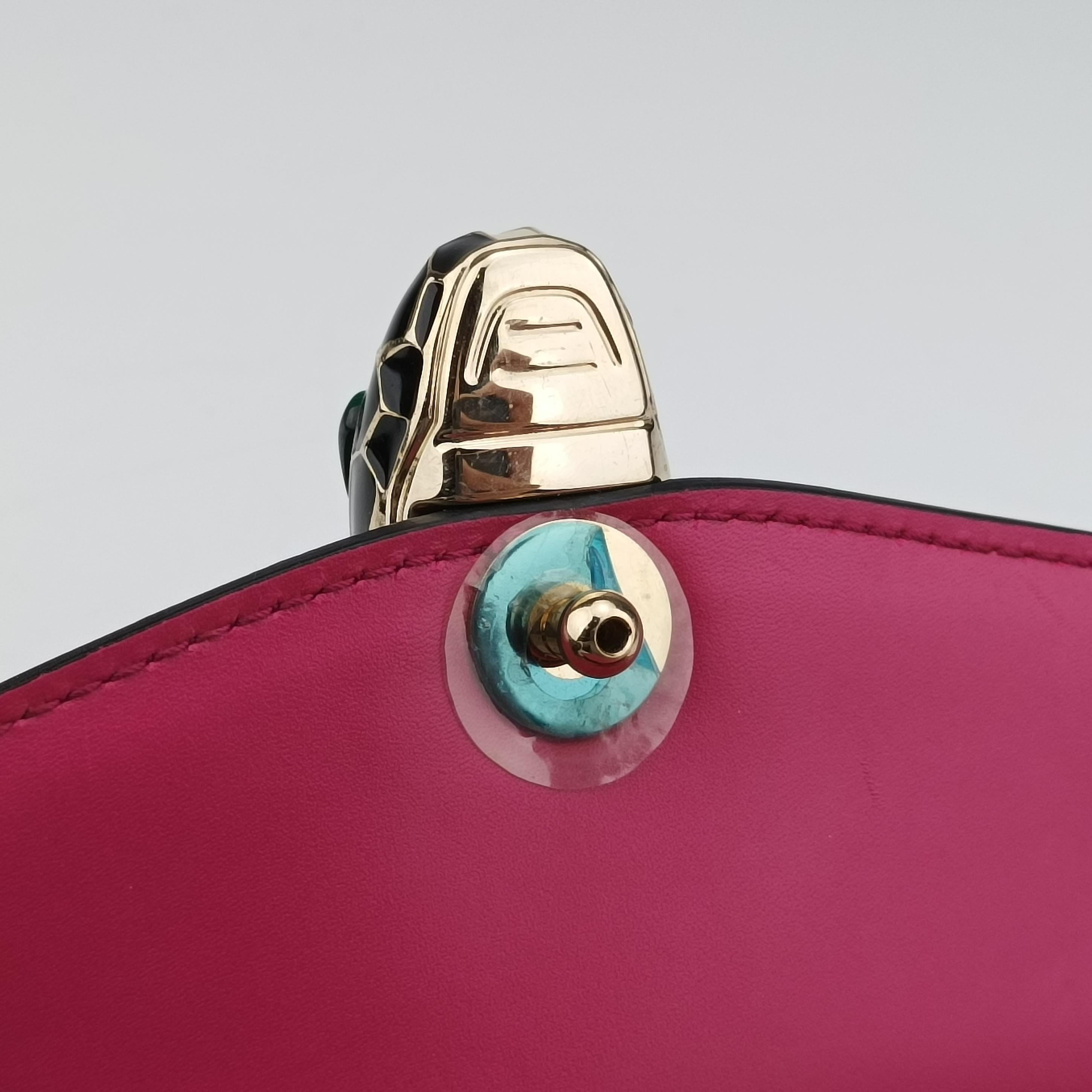 SERPENTI FOREVER Rose Leather DG.M16.282271セルペンティ フォーエバー ローズ レッド レザー DG.M16.282271