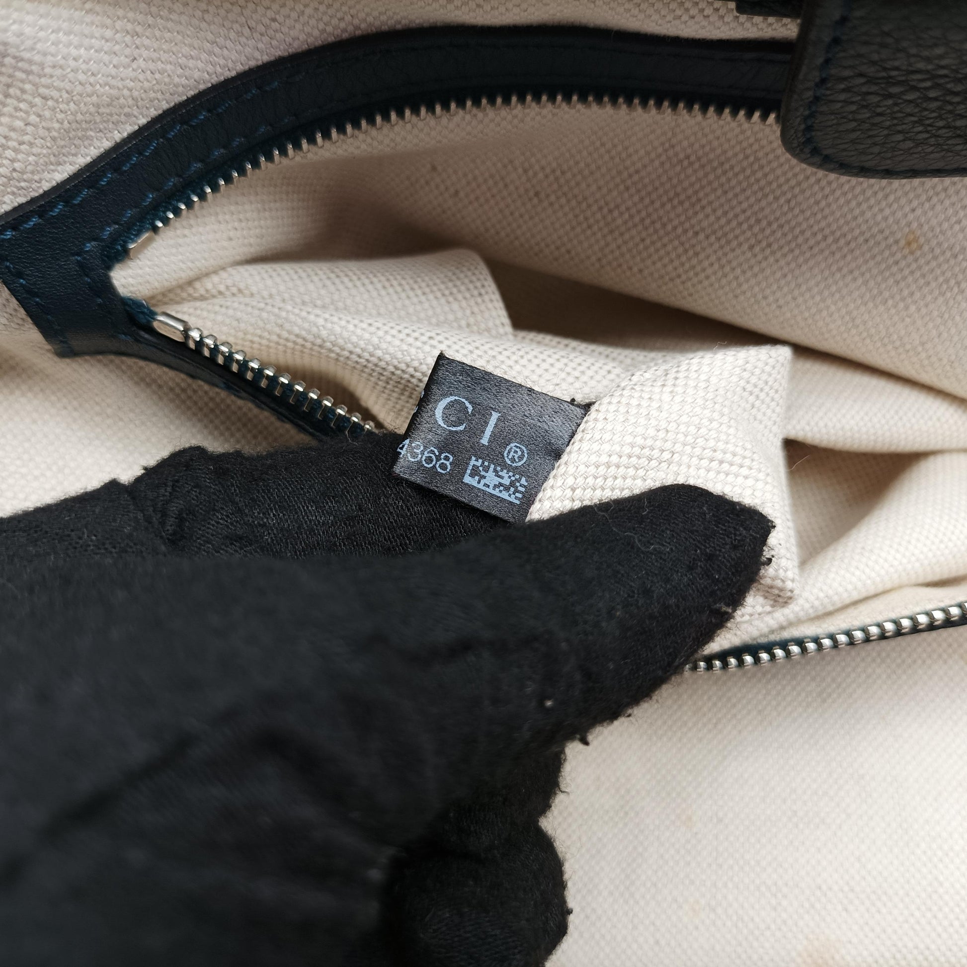 New Bamboo Navy Leather 246860 A7094368ニューバンブー ネイビー レザー 246860 A7094368