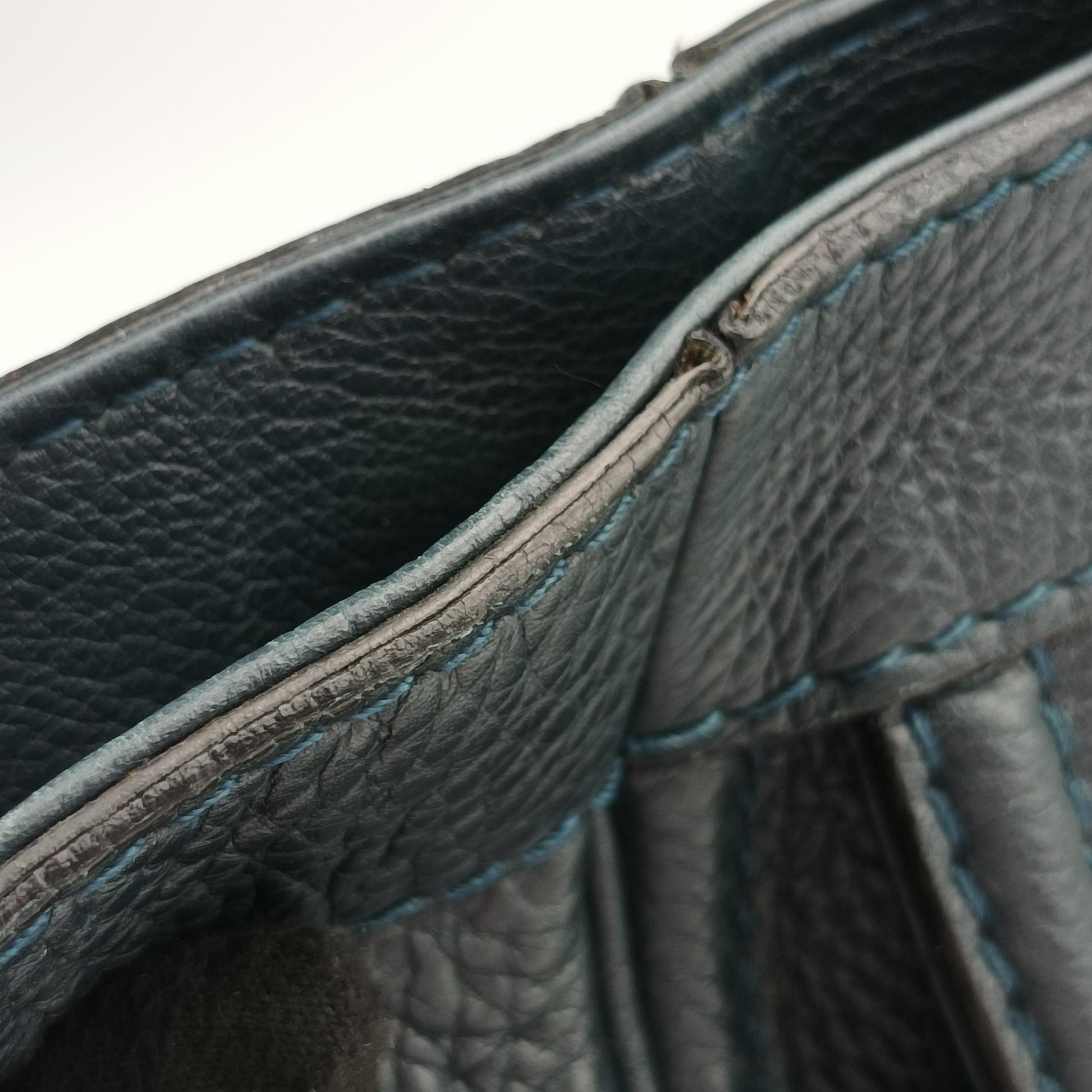 New Bamboo Navy Leather 246860 A7094368ニューバンブー ネイビー レザー 246860 A7094368