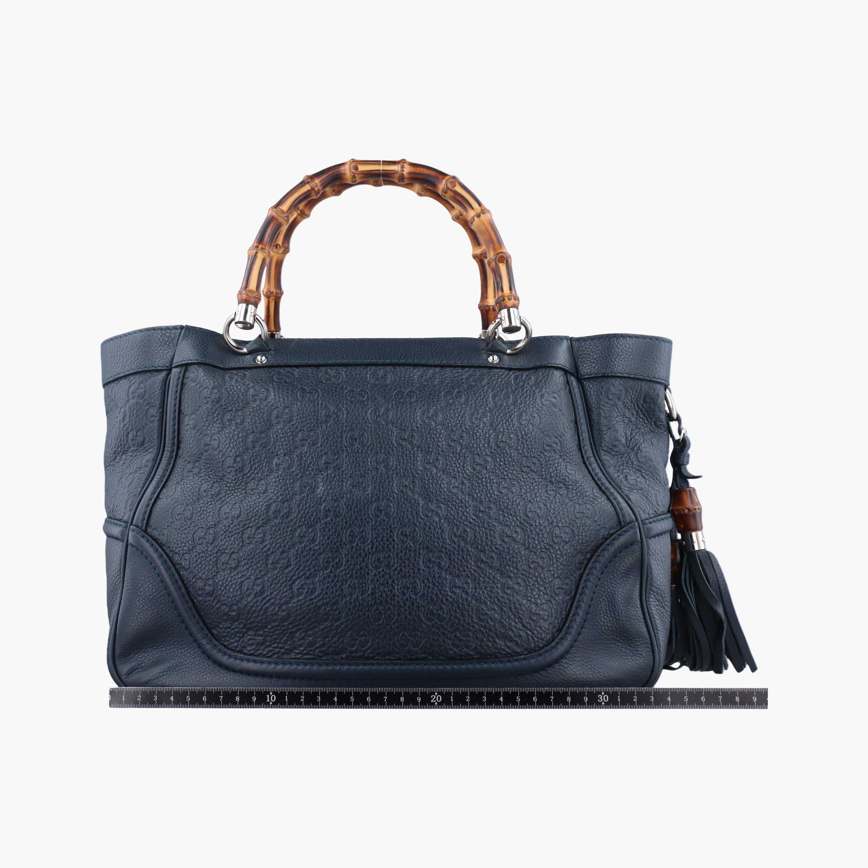 New Bamboo Navy Leather 246860 A7094368ニューバンブー ネイビー レザー 246860 A7094368