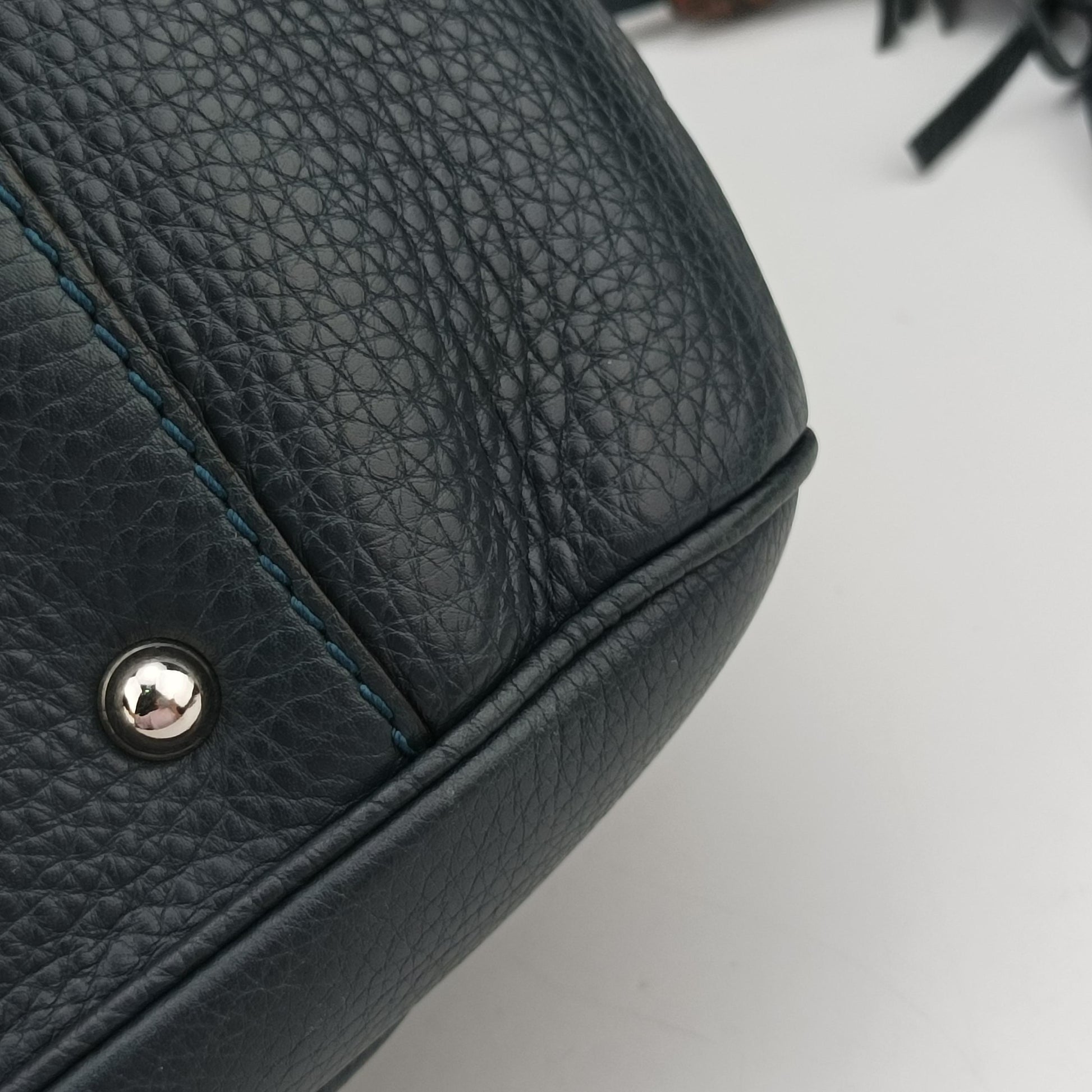 New Bamboo Navy Leather 246860 A7094368ニューバンブー ネイビー レザー 246860 A7094368