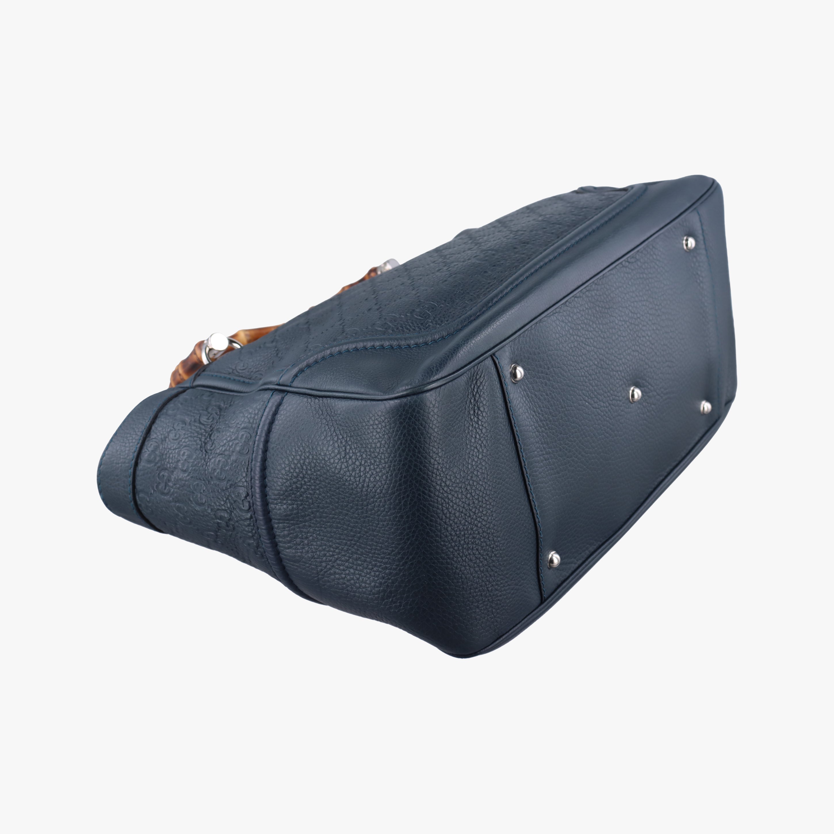 New Bamboo Navy Leather 246860 A7094368ニューバンブー ネイビー レザー 246860 A7094368