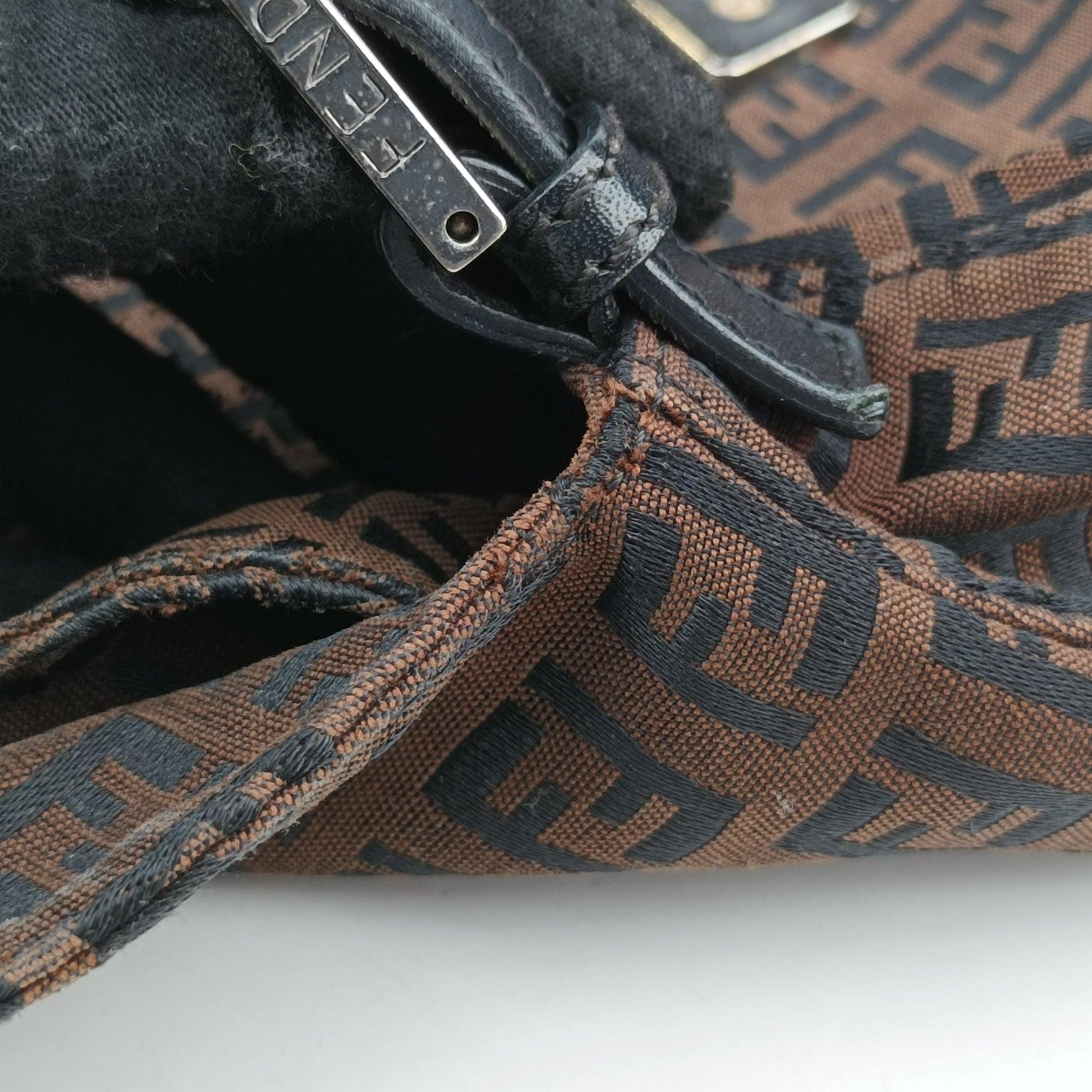 Zucchino Baguette Brown fabric 8BR003 2384-8BR003-JQ5-039マンマバケット ブラウン キャンバス 8BR003 2384-8BR003-JQ5-039