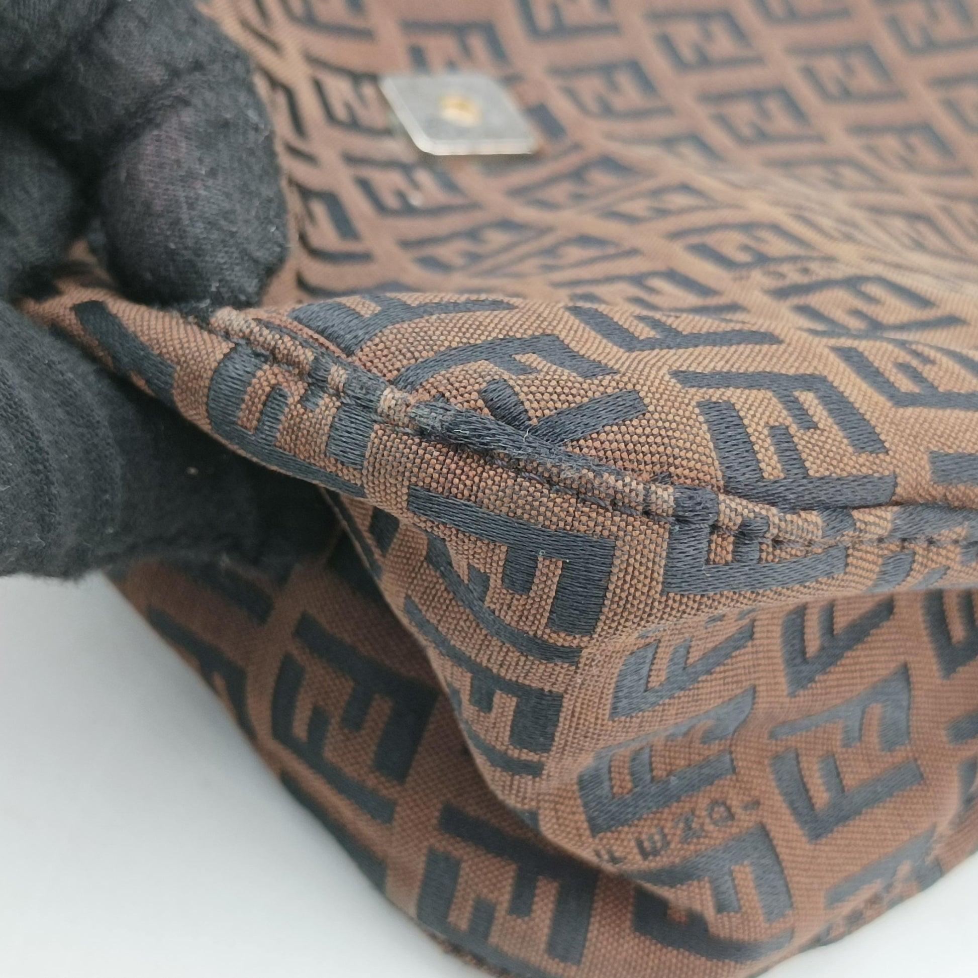 Zucchino Baguette Brown fabric 8BR003 2384-8BR003-JQ5-039マンマバケット ブラウン キャンバス 8BR003 2384-8BR003-JQ5-039