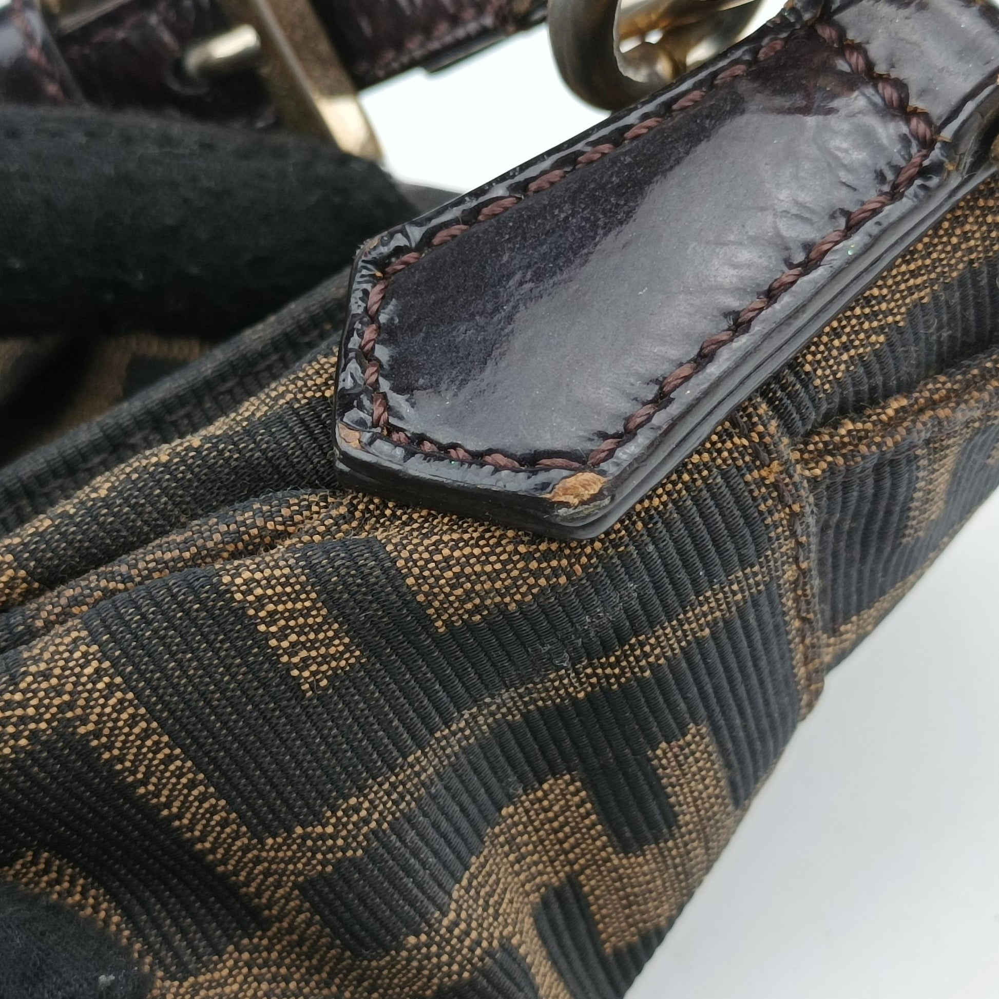 Mia Flap Brown fabric 8BT163 8BT163-WTH 108-2308ミア フラップ ブラウン キャンバス 8BT163 8BT163-WTH 108-2308