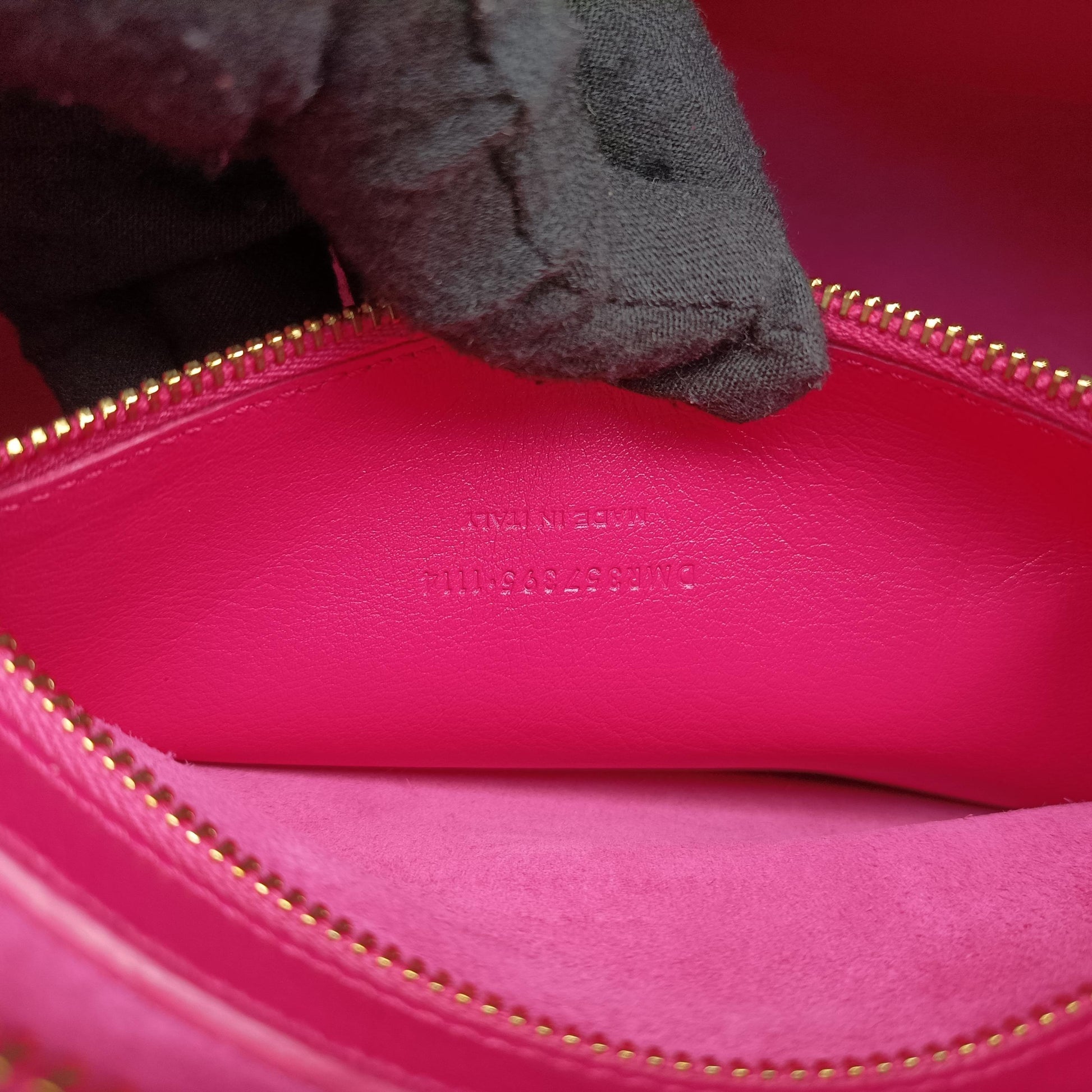 baby Cabas Rose leather 357395 DMR357395.1114ベイビーカバス ローズ レッド レザー 357395 DMR357395.1114