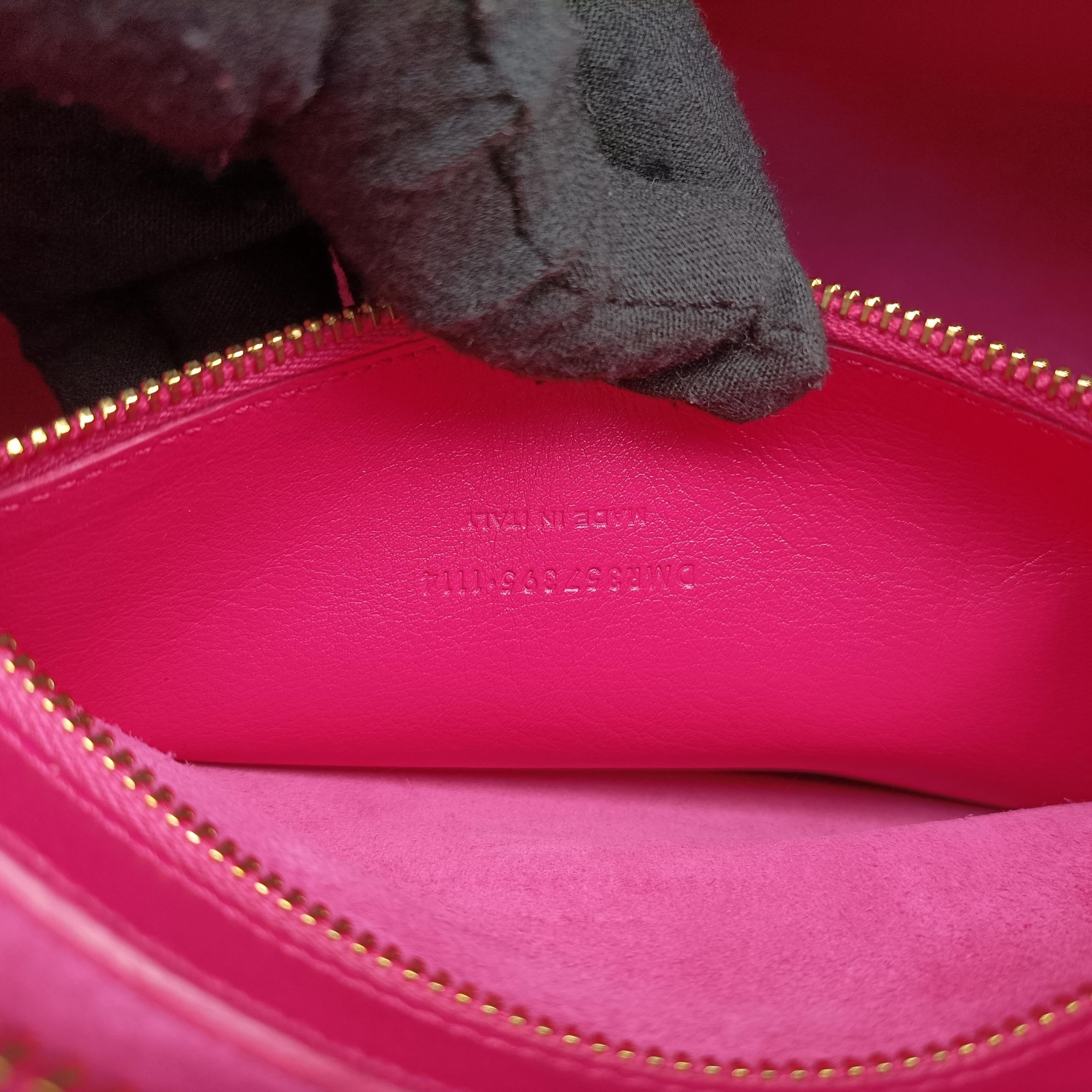 baby Cabas Rose leather 357395 DMR357395.1114ベイビーカバス ローズ レッド レザー 357395 DMR357395.1114