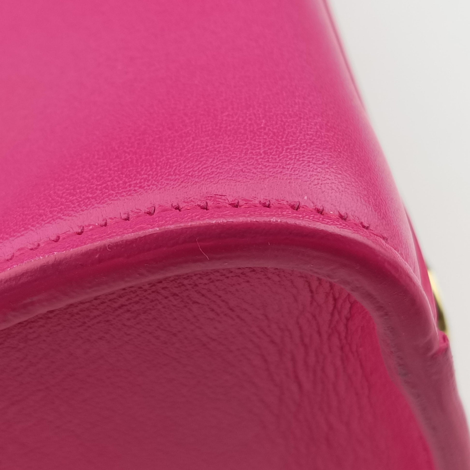 baby Cabas Rose leather 357395 DMR357395.1114ベイビーカバス ローズ レッド レザー 357395 DMR357395.1114