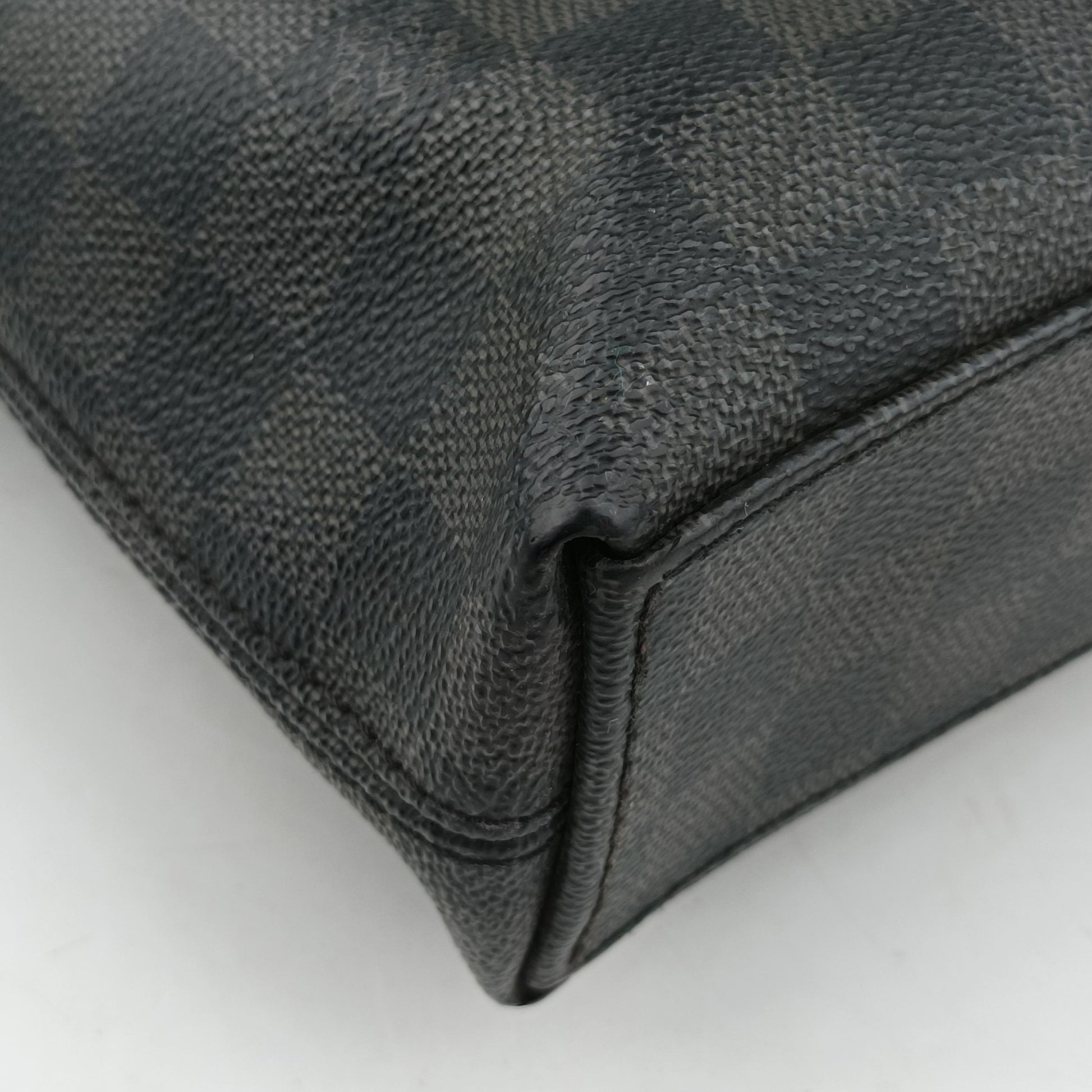 Porte Documents Jour Noir Damier Graphite N48224 SR5103ポルトドキュマン ジュール ノワール ダミエ グラフィット N48224 SR5103