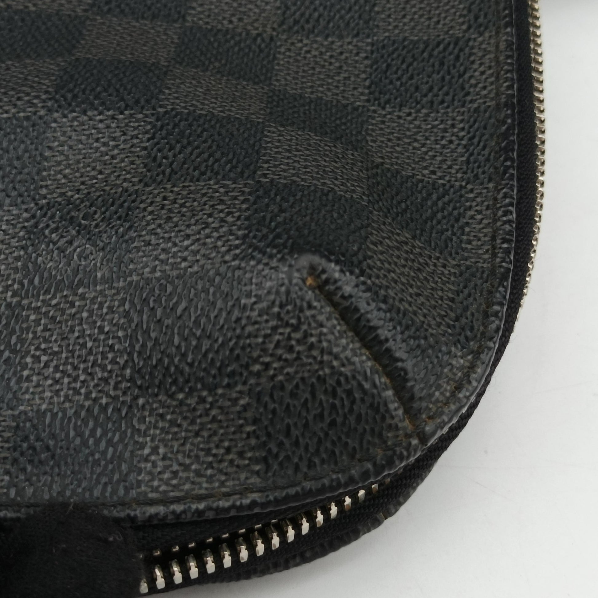 Porte Documents Jour Noir Damier Graphite N48224 SR5103ポルトドキュマン ジュール ノワール ダミエ グラフィット N48224 SR5103