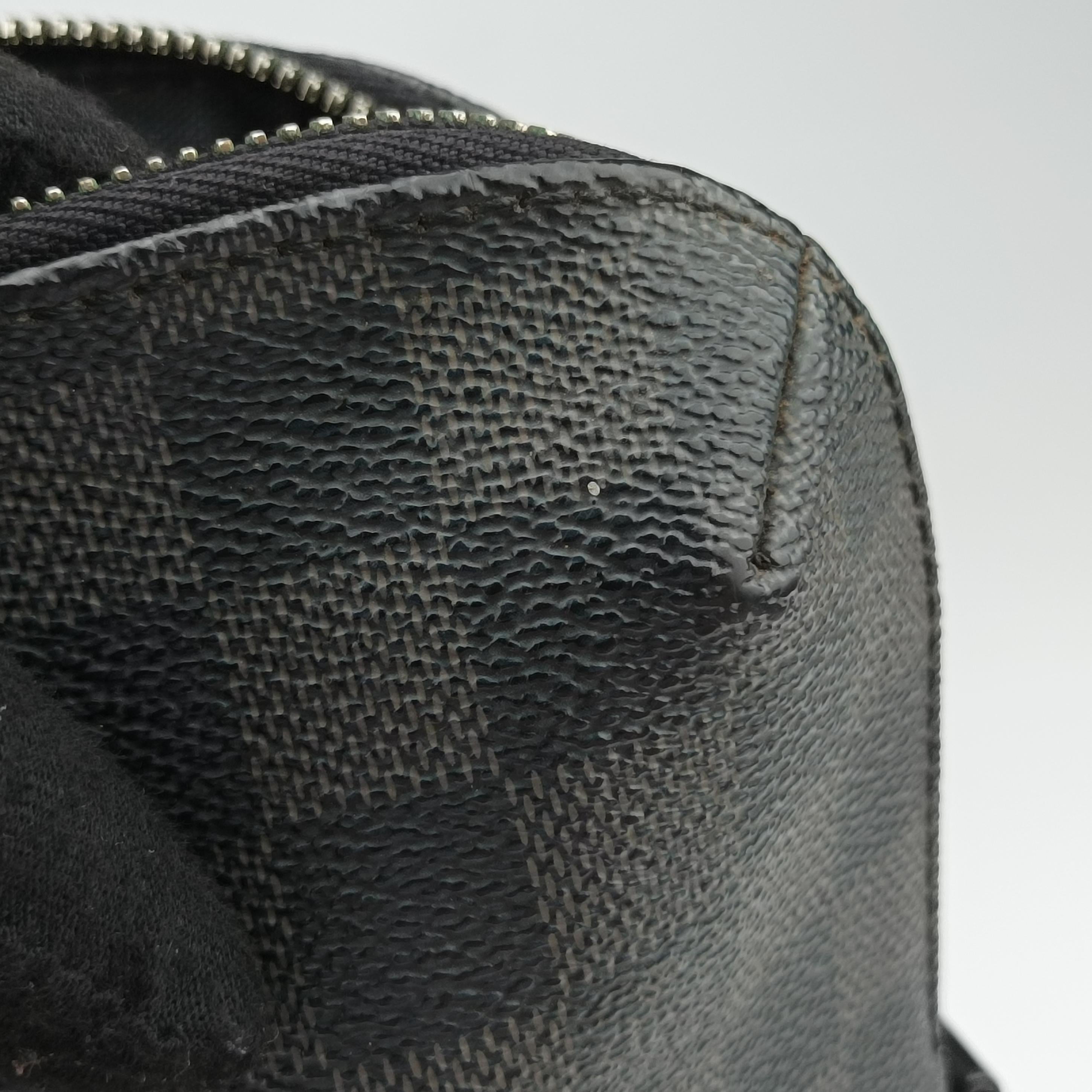 Porte Documents Jour Noir Damier Graphite N48224 SR5103ポルトドキュマン ジュール ノワール ダミエ グラフィット N48224 SR5103