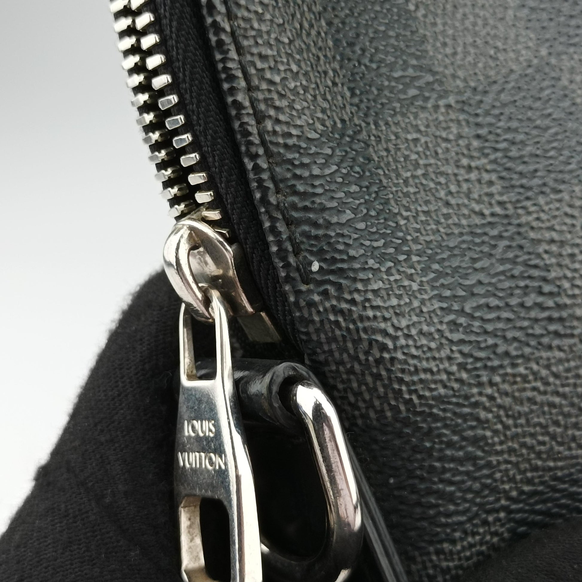 Porte Documents Jour Noir Damier Graphite N48224 SR5103ポルトドキュマン ジュール ノワール ダミエ グラフィット N48224 SR5103
