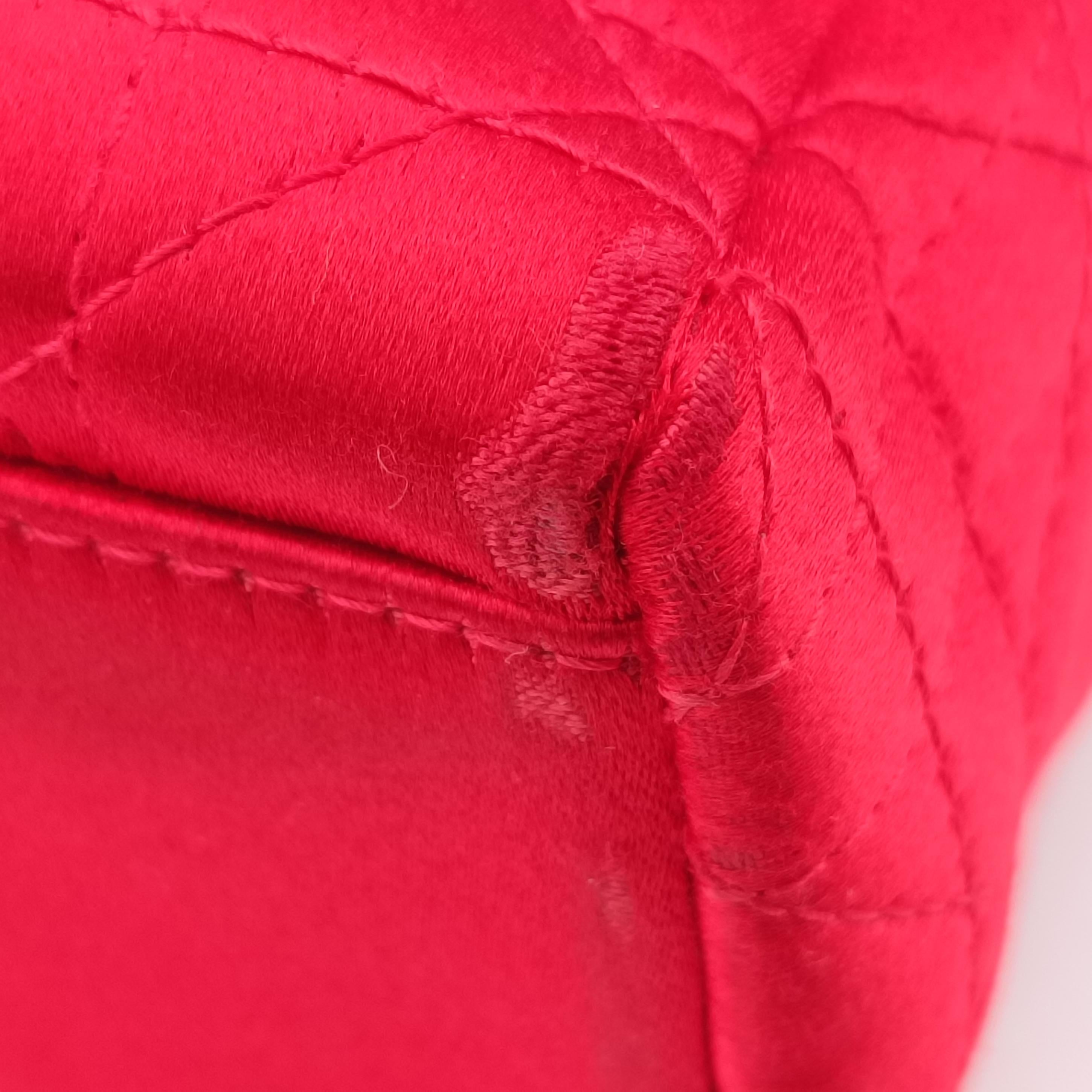 Lady Dior Red silk MA-0929レディディオール レッド シルク MA-0929