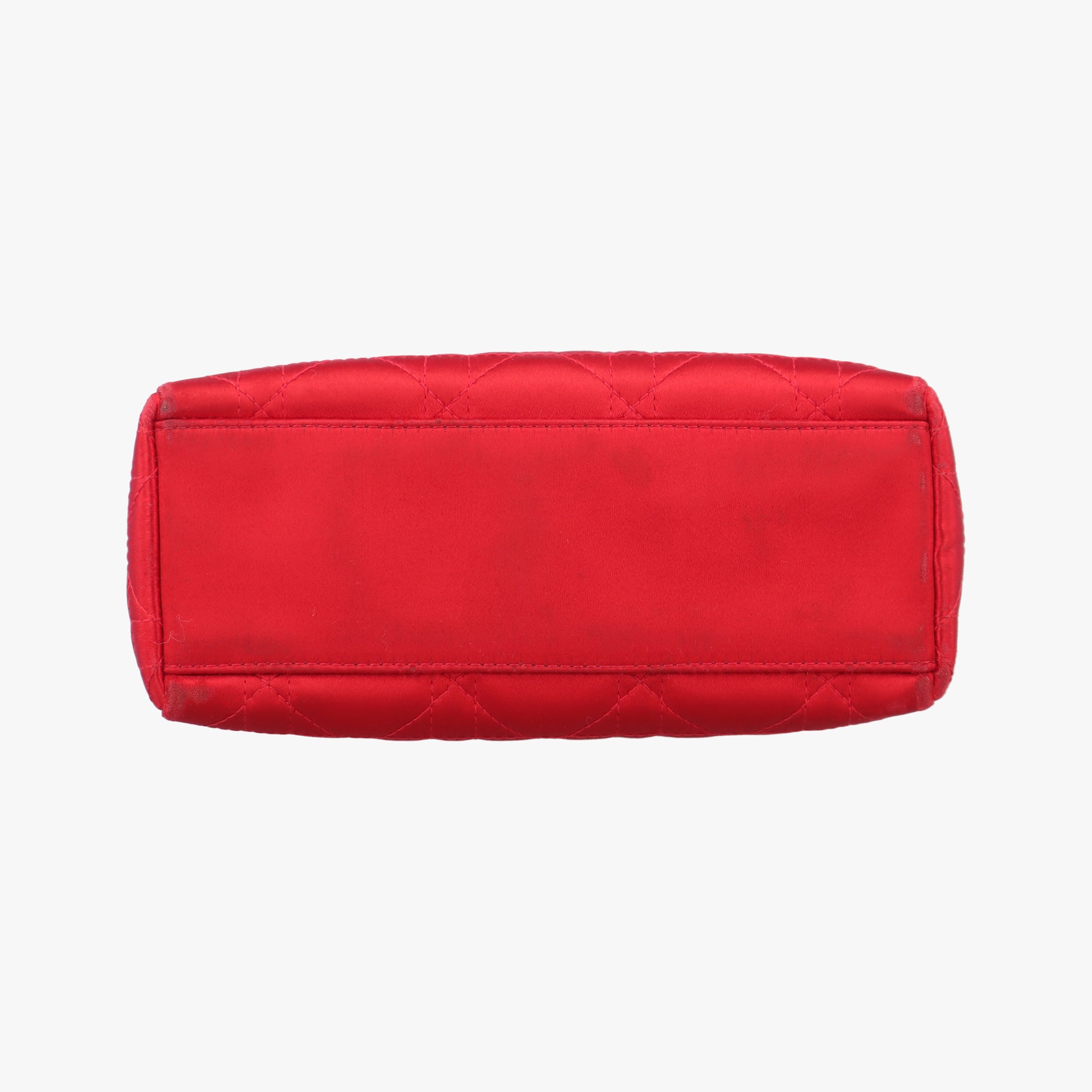 Lady Dior Red silk MA-0929レディディオール レッド シルク MA-0929