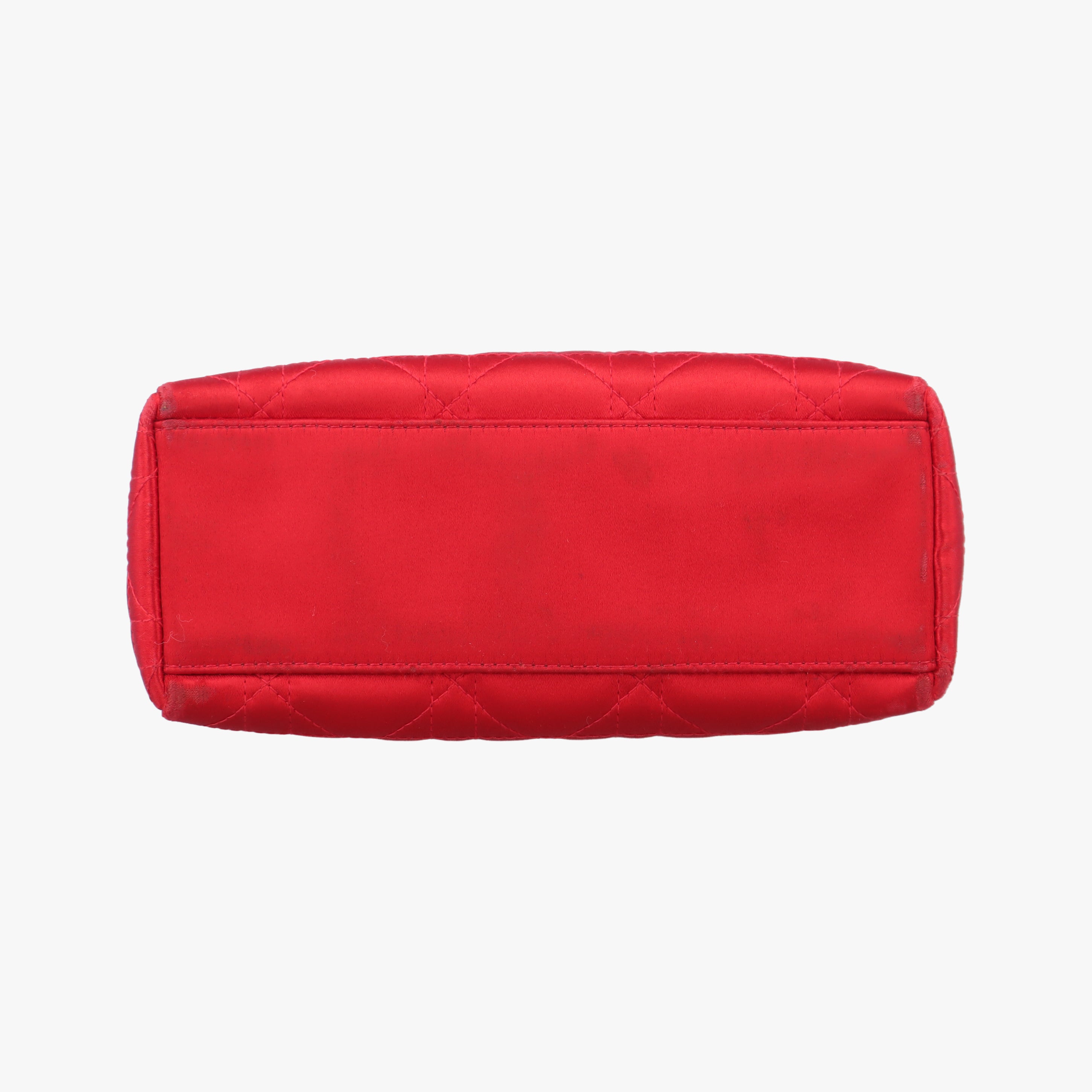 Lady Dior Red silk MA-0929レディディオール レッド シルク MA-0929