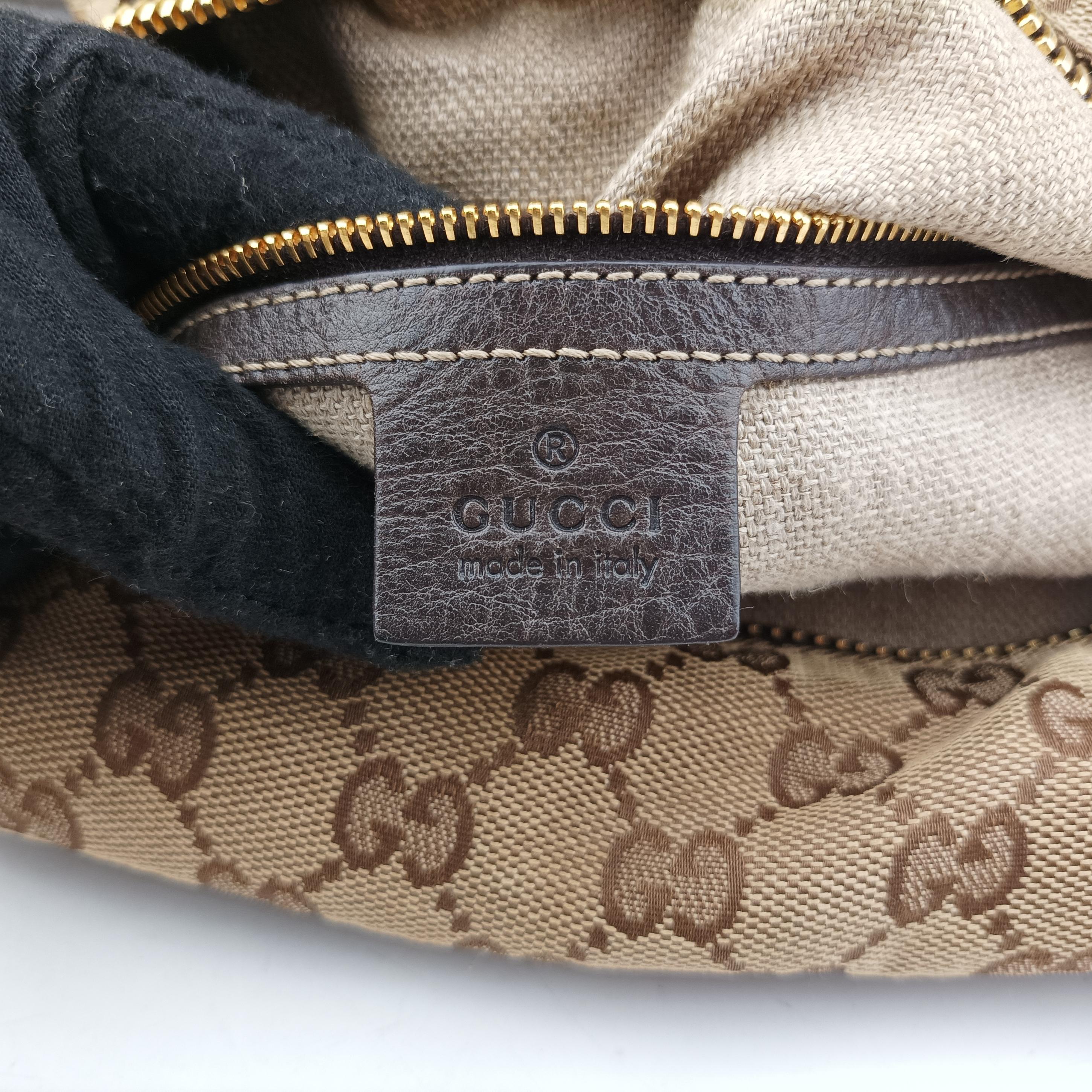 Monogram GG Brown Leather x canvas 220145 I4460468モノグラムジージー ブラウン レザー×キャンバス 220145 I4460468