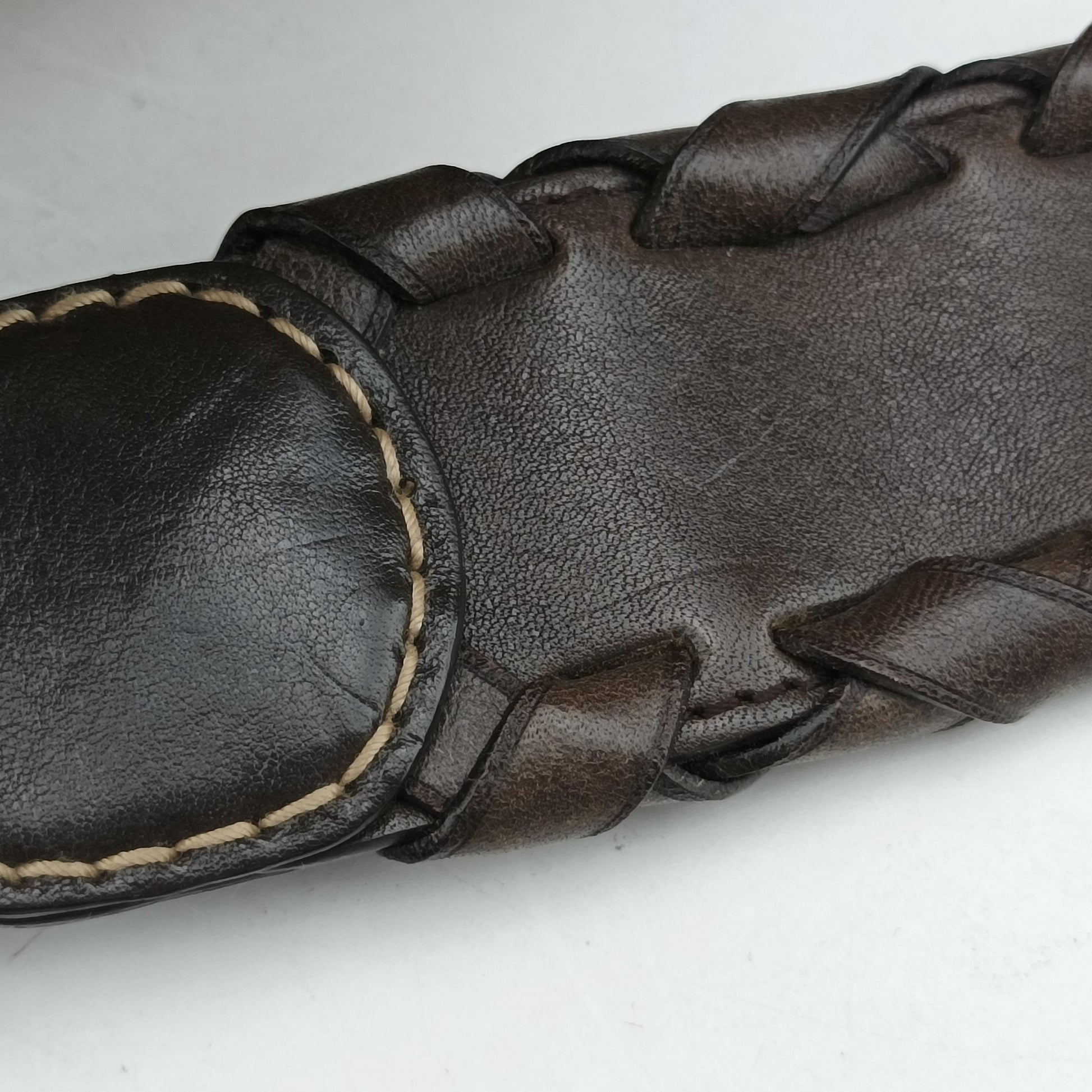 Monogram GG Brown Leather x canvas 220145 I4460468モノグラムジージー ブラウン レザー×キャンバス 220145 I4460468