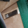 Croc Mini C Vanity Green leather 03-20-60-65クロックミニCバニティ グリーン レザー 03-20-60-65