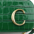 Croc Mini C Vanity Green leather 03-20-60-65クロックミニCバニティ グリーン レザー 03-20-60-65
