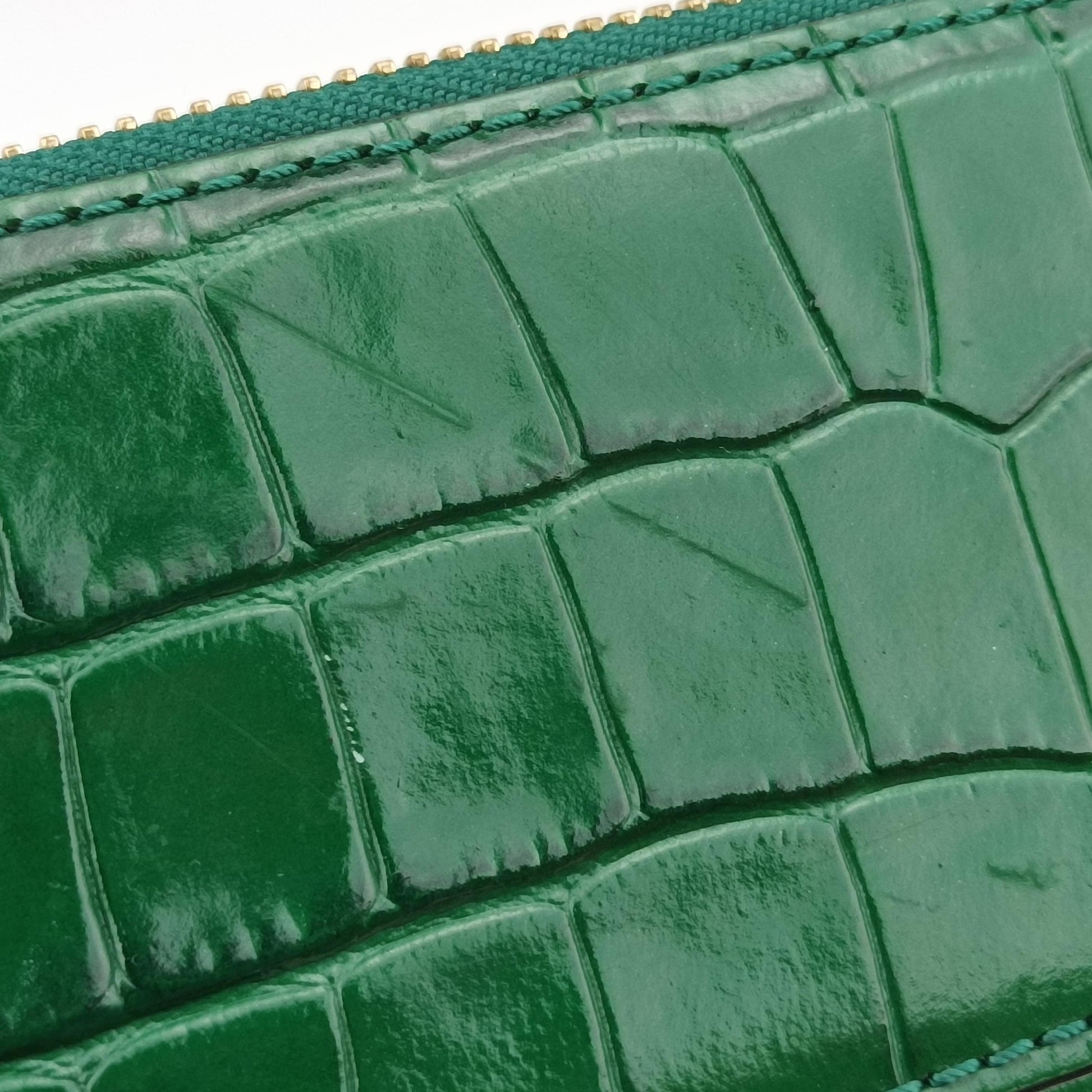 Croc Mini C Vanity Green leather 03-20-60-65クロックミニCバニティ グリーン レザー 03-20-60-65