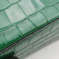 Croc Mini C Vanity Green leather 03-20-60-65クロックミニCバニティ グリーン レザー 03-20-60-65