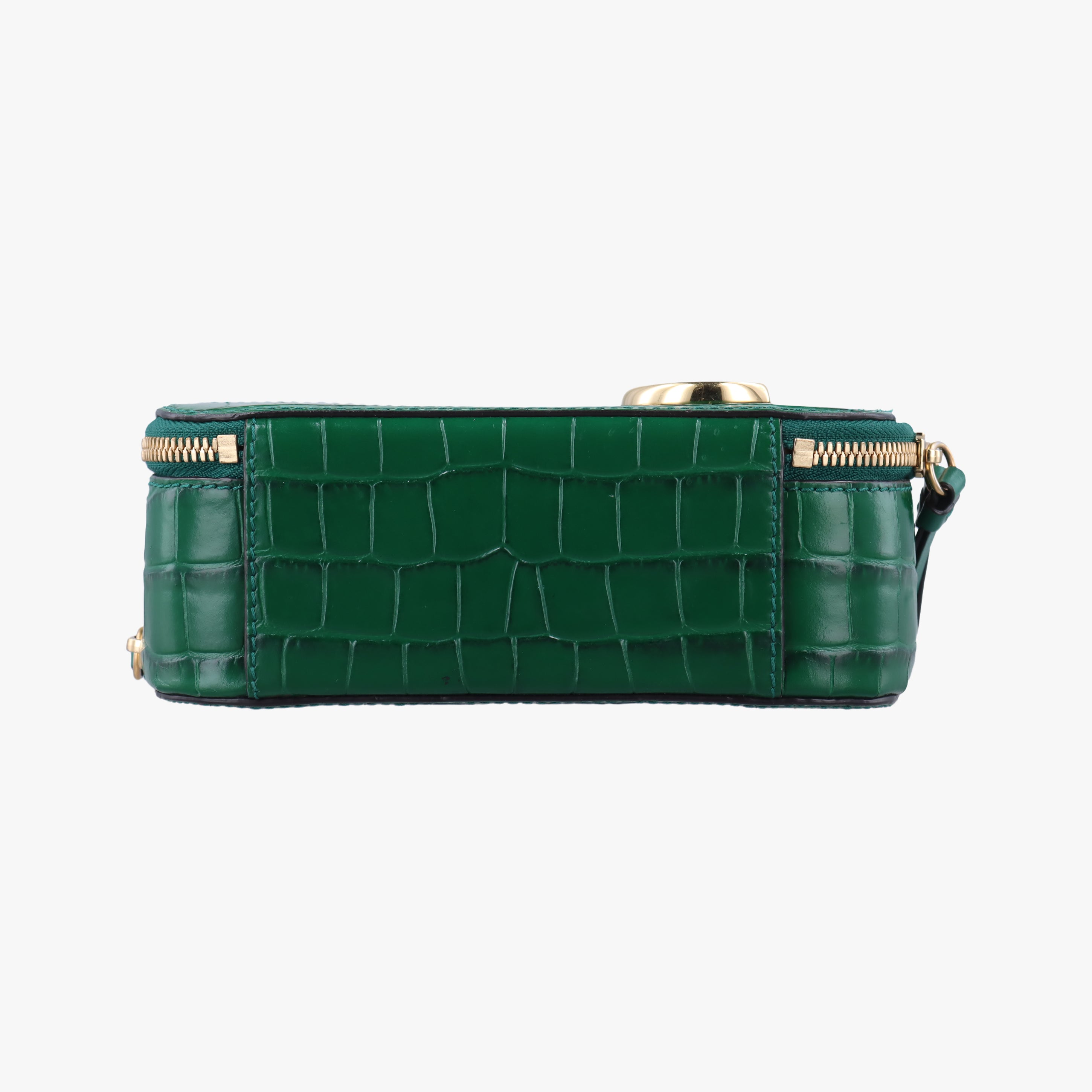 Croc Mini C Vanity Green leather 03-20-60-65クロックミニCバニティ グリーン レザー 03-20-60-65