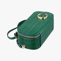 Croc Mini C Vanity Green leather 03-20-60-65クロックミニCバニティ グリーン レザー 03-20-60-65