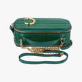 Croc Mini C Vanity Green leather 03-20-60-65クロックミニCバニティ グリーン レザー 03-20-60-65