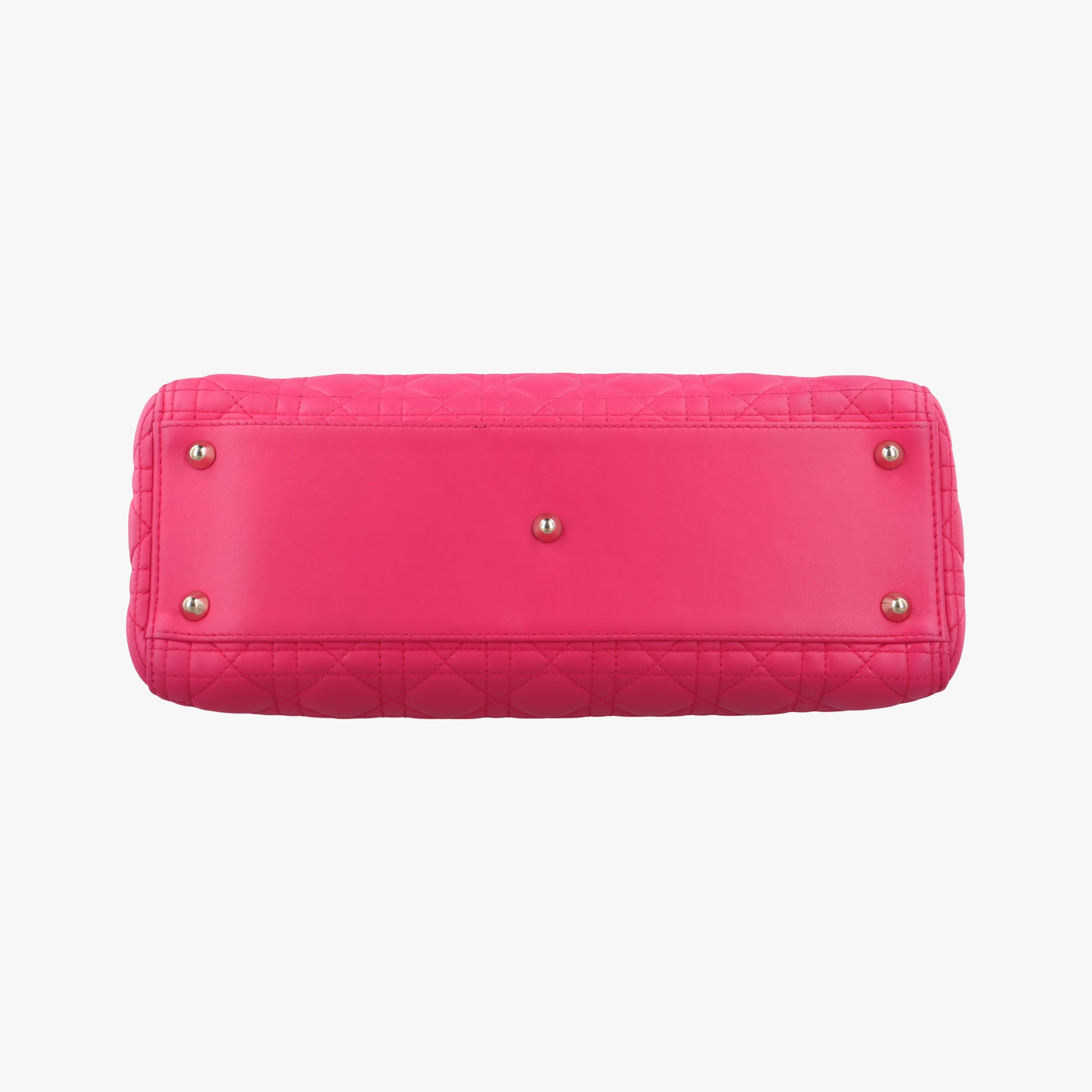 Lady Dior Rose lambskin 18-MA-0124レディディオール ローズ レッド ラムスキン 18-MA-0124