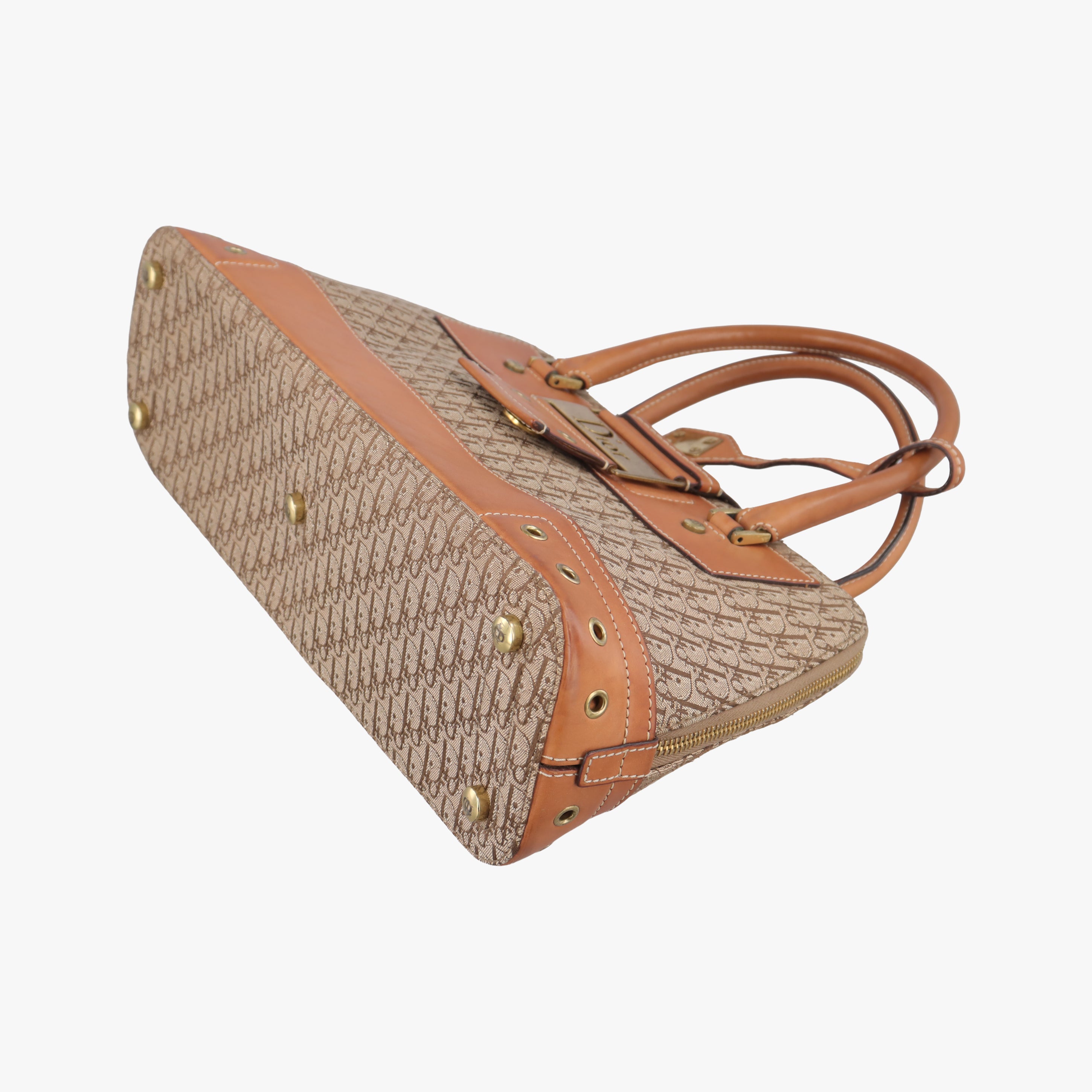 Street Chic Trotter Beige x brown canvas x leather 03BM-1022ストリートシックトロッター ベージュ×ブラウン キャンバス×レザー 03BM-1022