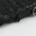 Intrecciato Black lambskin B02867630Cイントレチャート ブラック ラムスキン B02867630C