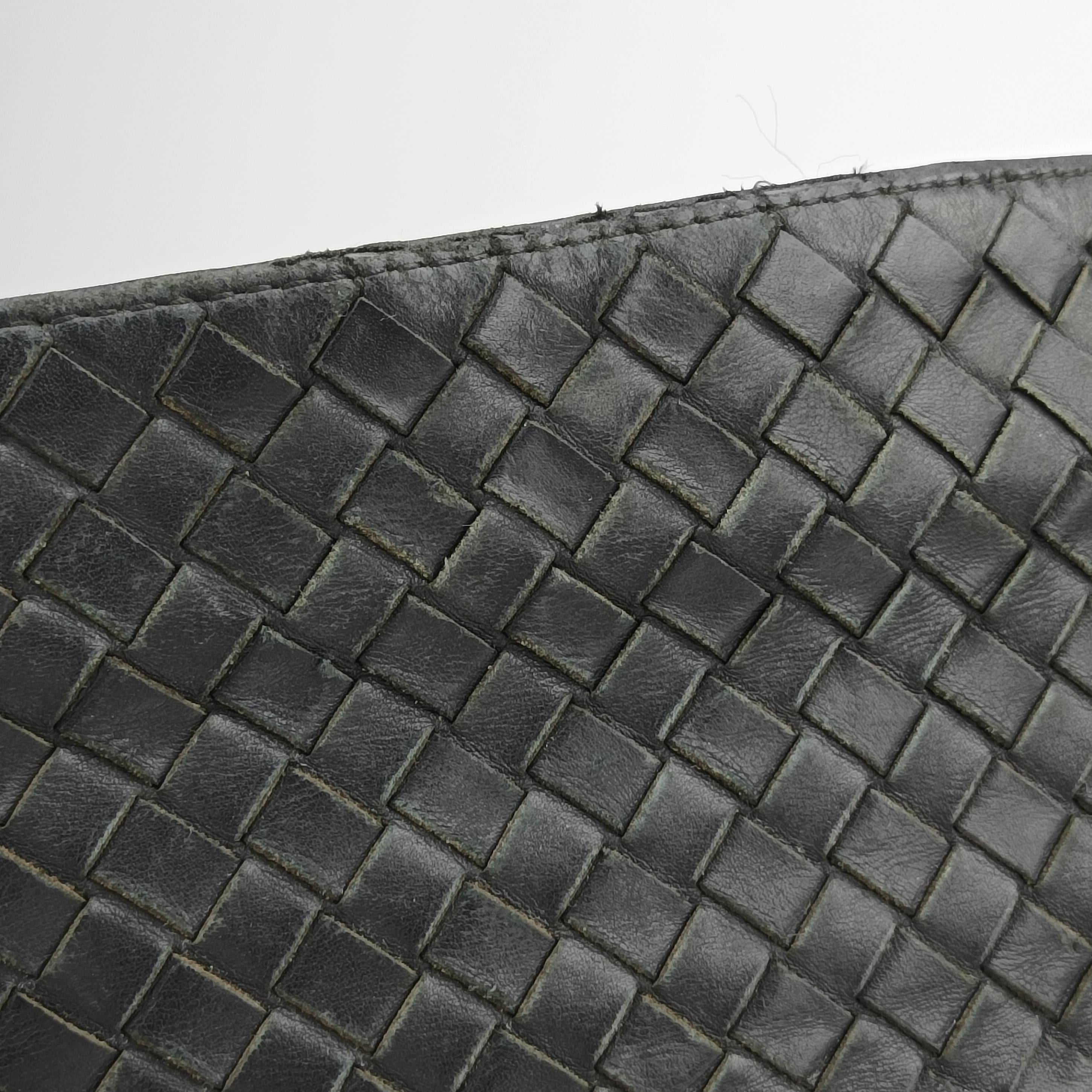 Intrecciato Black lambskin B02867630Cイントレチャート ブラック ラムスキン B02867630C
