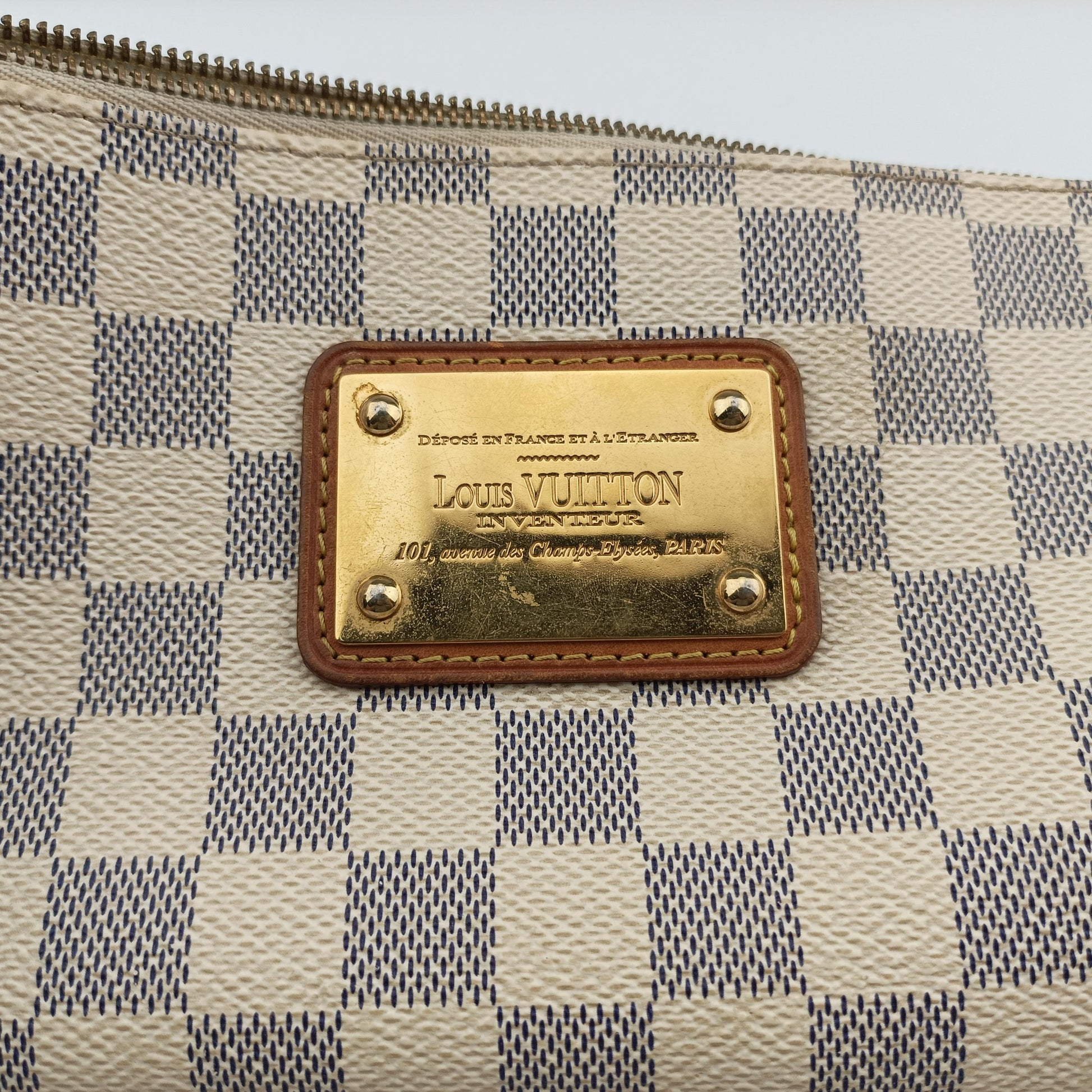 EVA AZUR Damier Canvas N55214 SN4111エヴァ アズール ダミエキャンバス N55214 SN4111