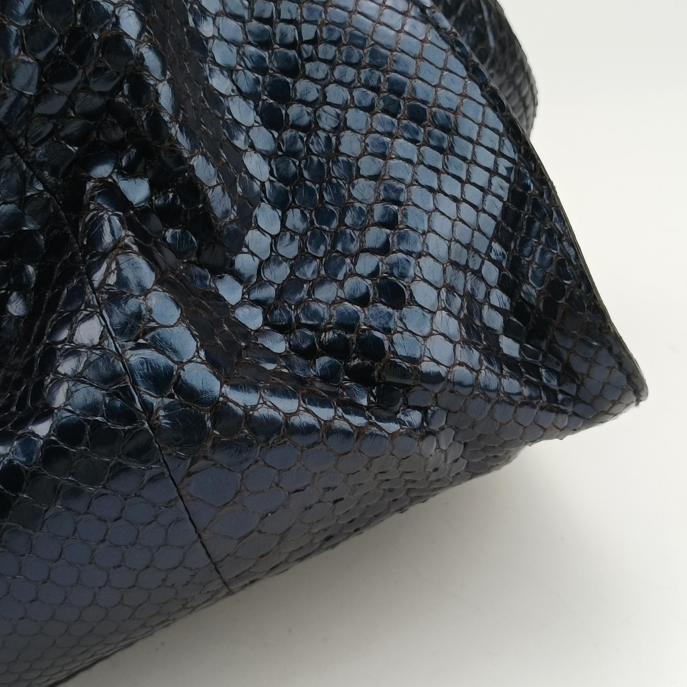 Stirrup Exotic Horsebit Navy snakeskin 296855 H012533357スターラップ エキゾチック ホースビット ネイビー ヘビ革 296855 H012533357