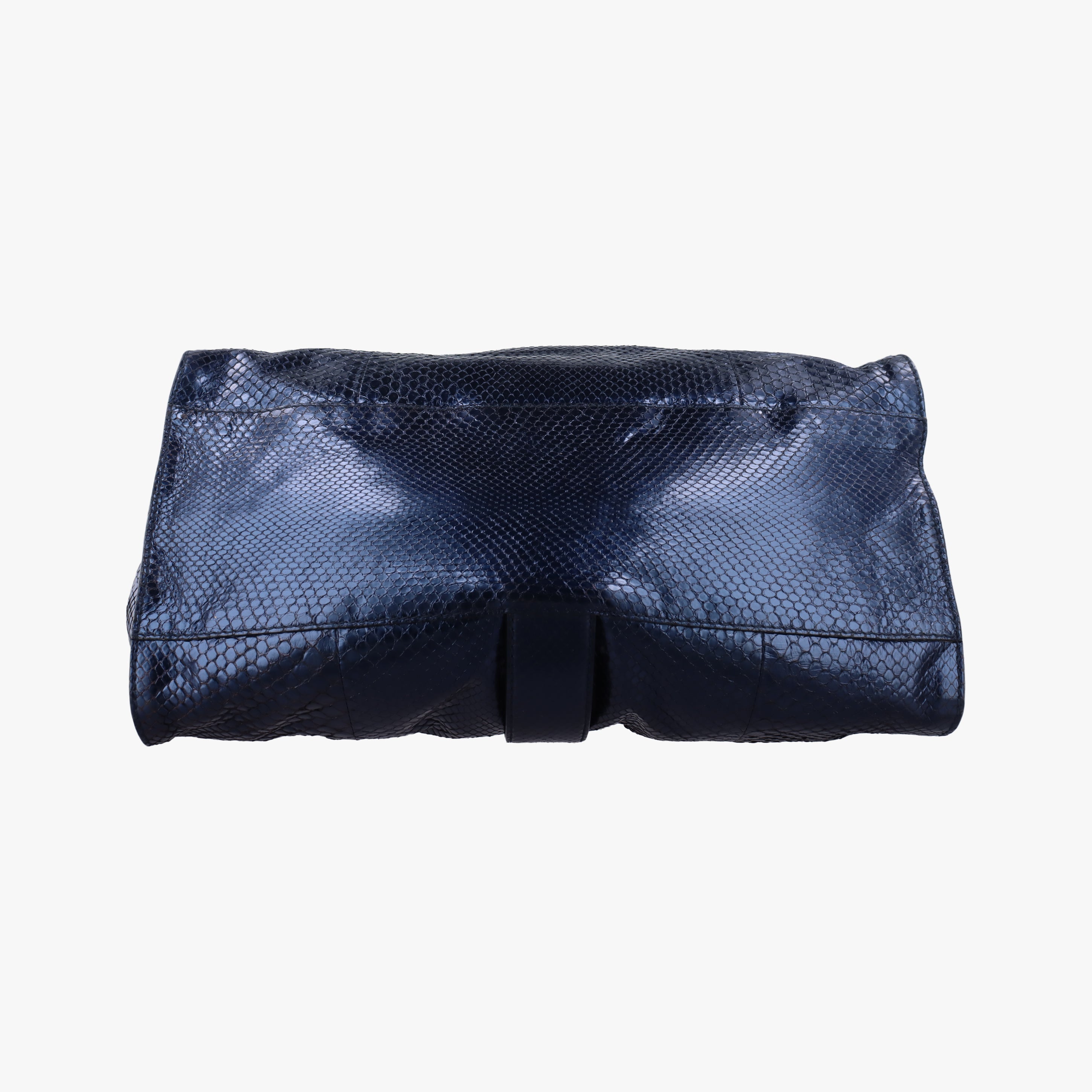 Stirrup Exotic Horsebit Navy snakeskin 296855 H012533357スターラップ エキゾチック ホースビット ネイビー ヘビ革 296855 H012533357